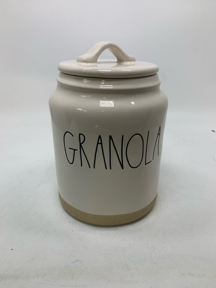 GRANOLA CERAMIC CANISTER.