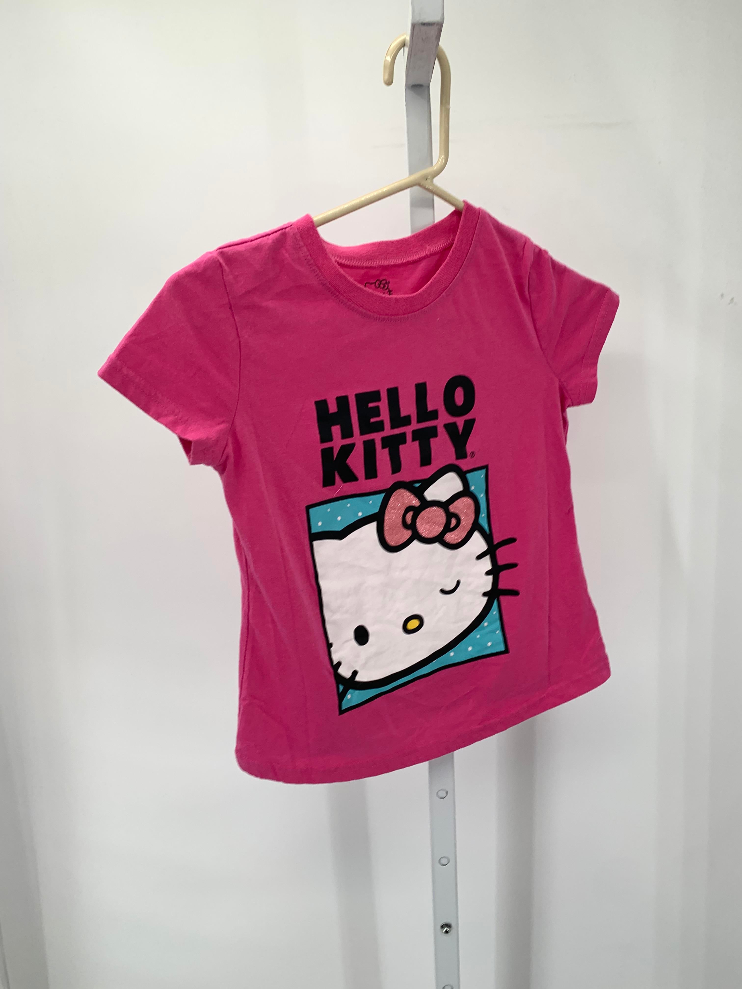 Hello Kitty Size 8-10 Girls Short Sleeve Shirt