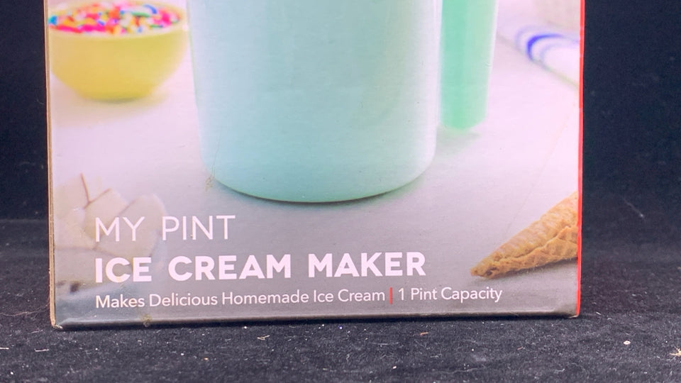 NIB ICE CREAM MAKER.
