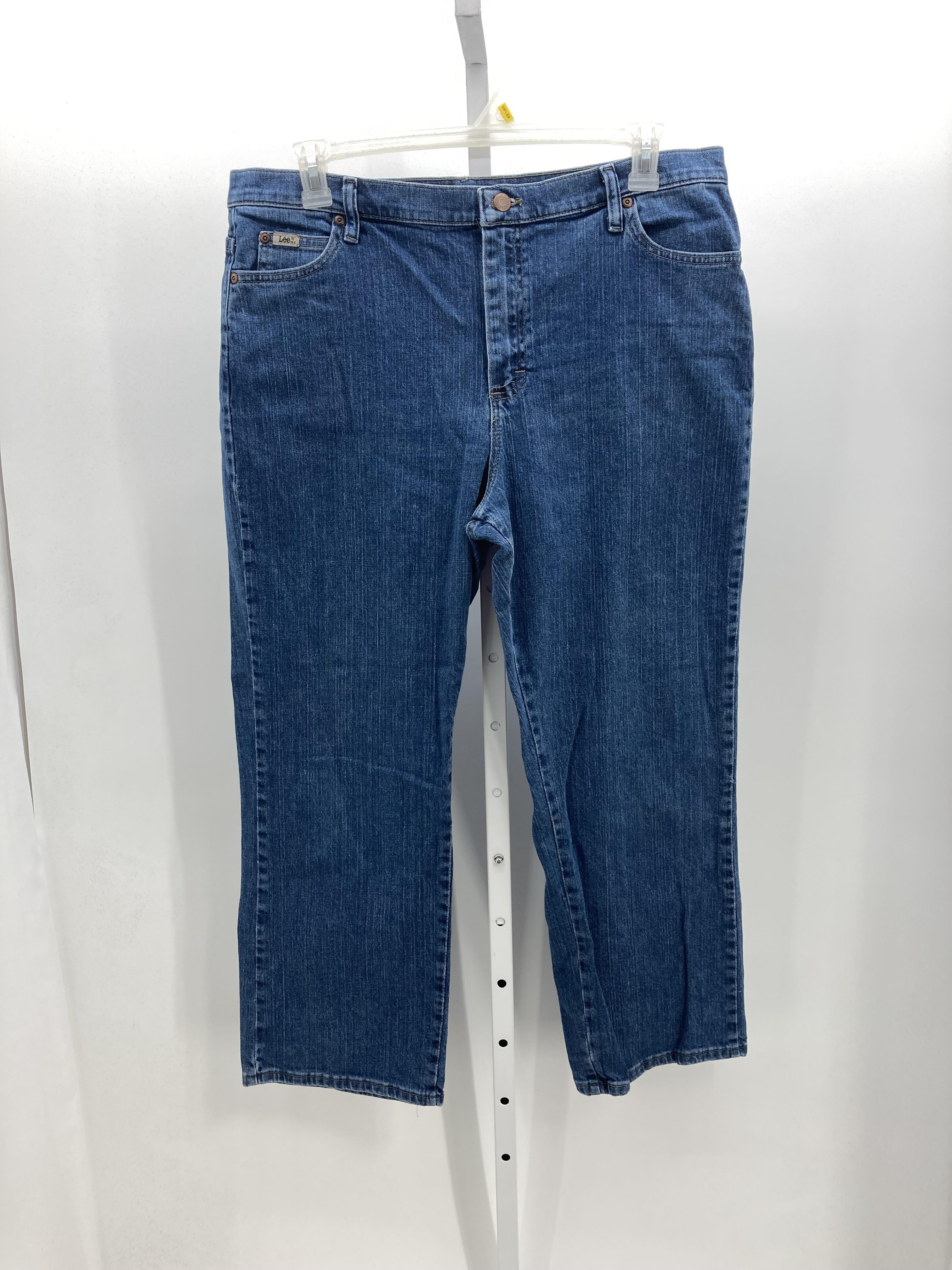 Lee Size 18 Short Misses Jeans