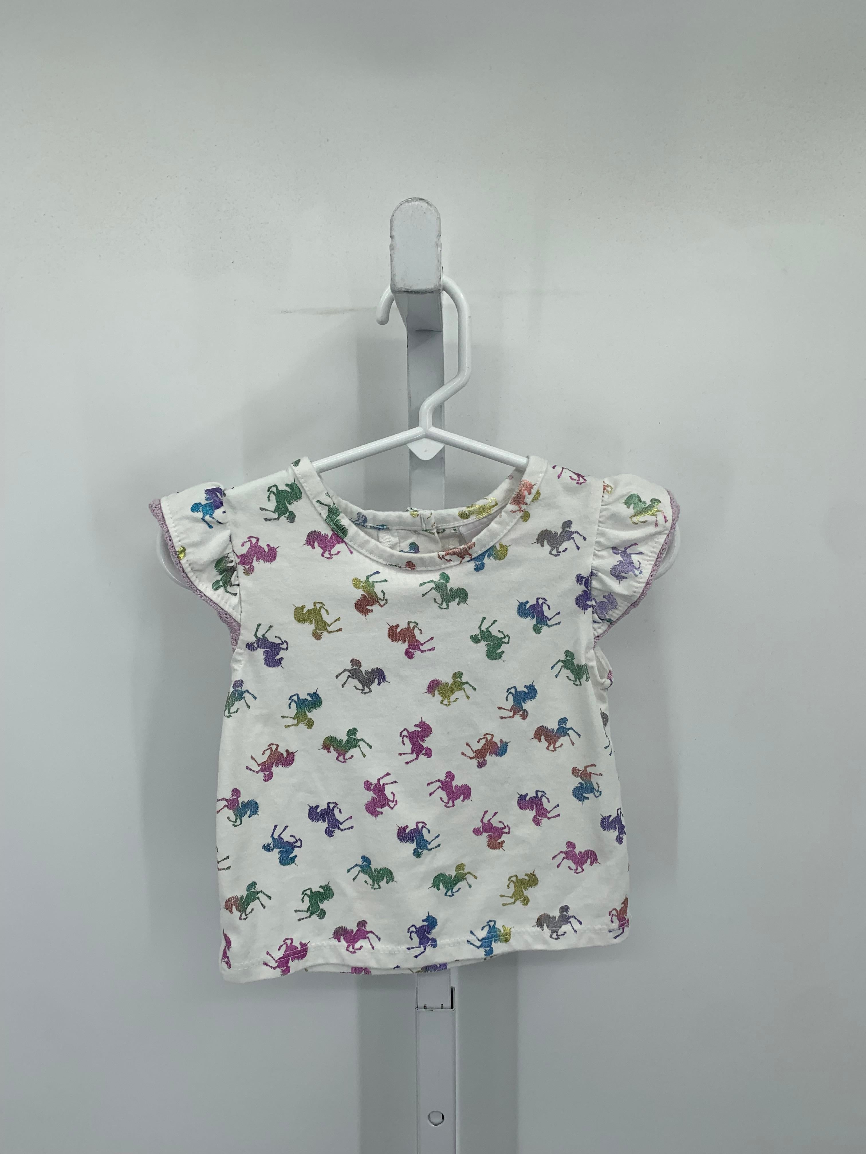 Little Lass Size 2T Girls Short Sleeve Shirt