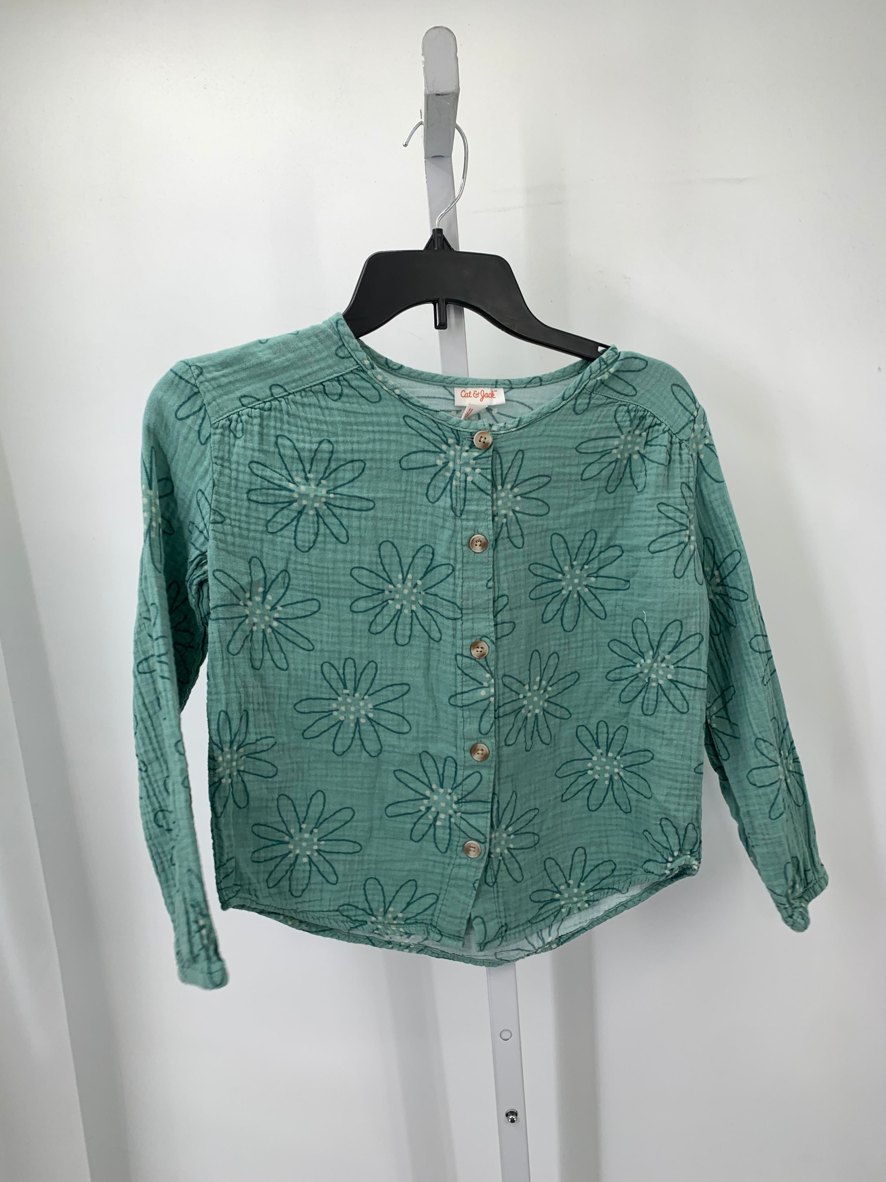 Cat & Jack Size 10-12 Girls Long Sleeve Shirt