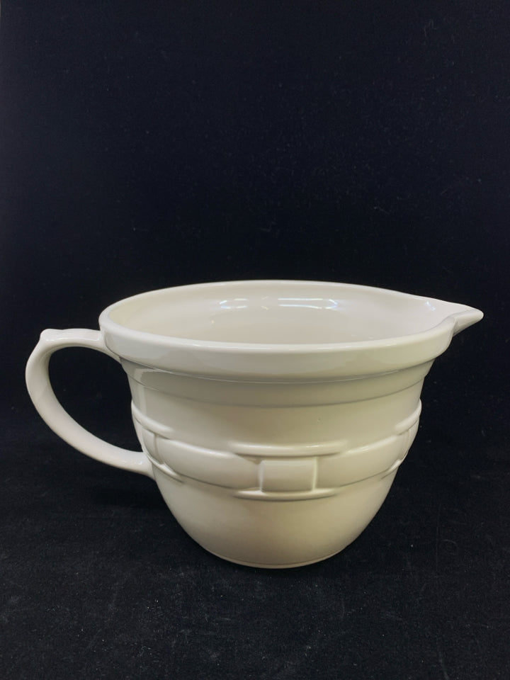 POTTERY BATTER BOWL.