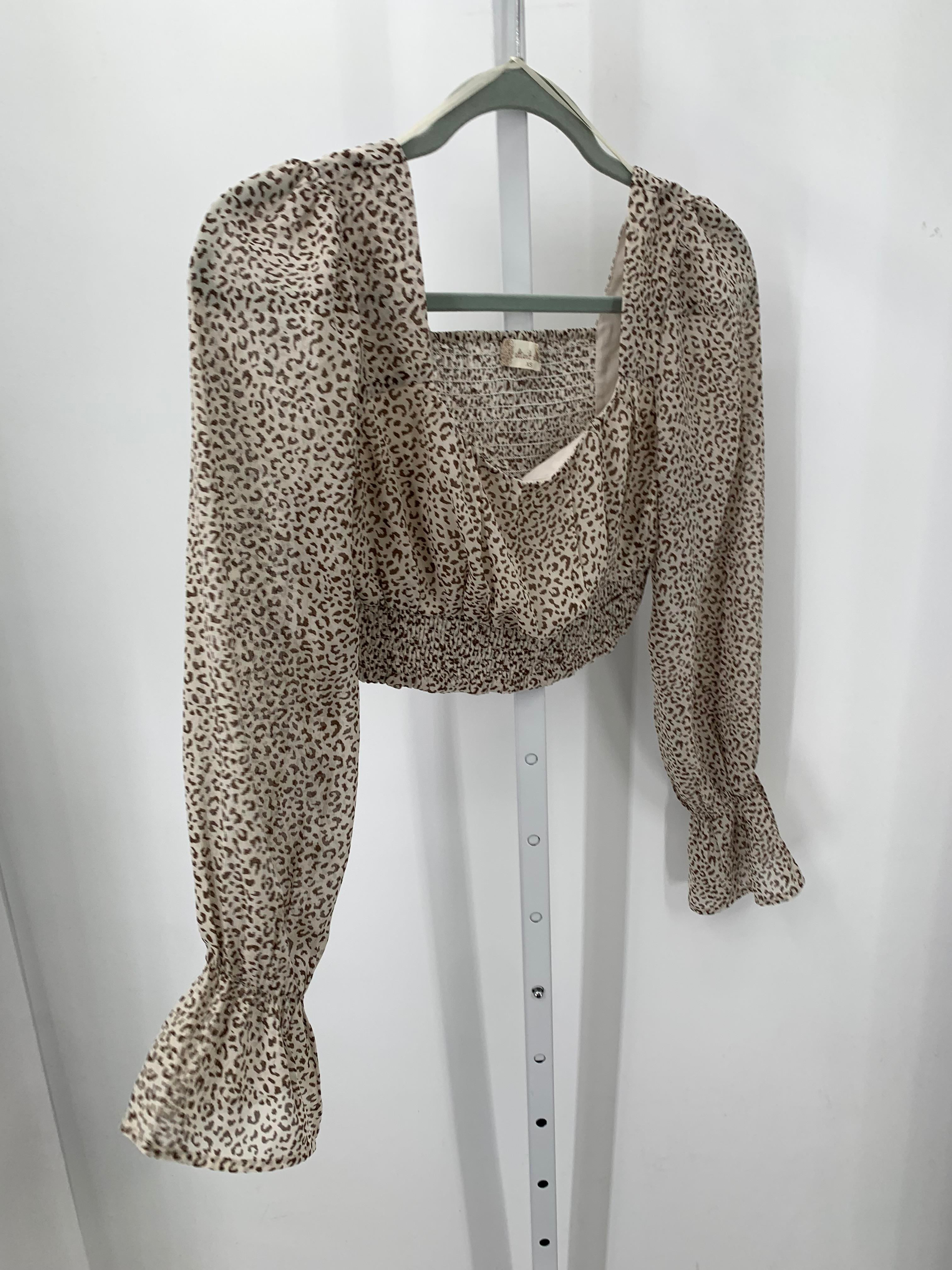 Size X Small Juniors Long Sleeve Shirt