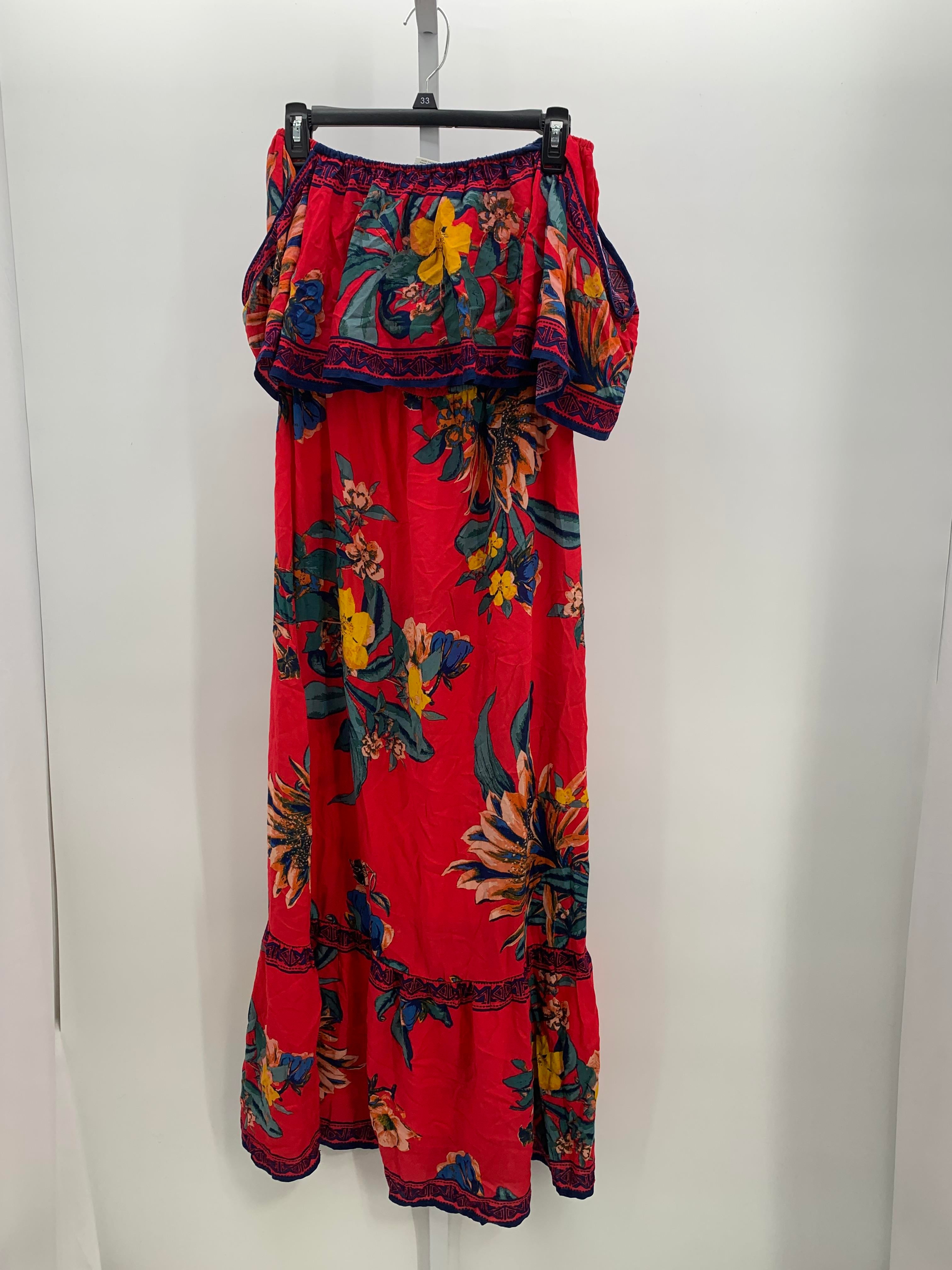Flying Tomato Size Large Misses Short Sleeve Dress