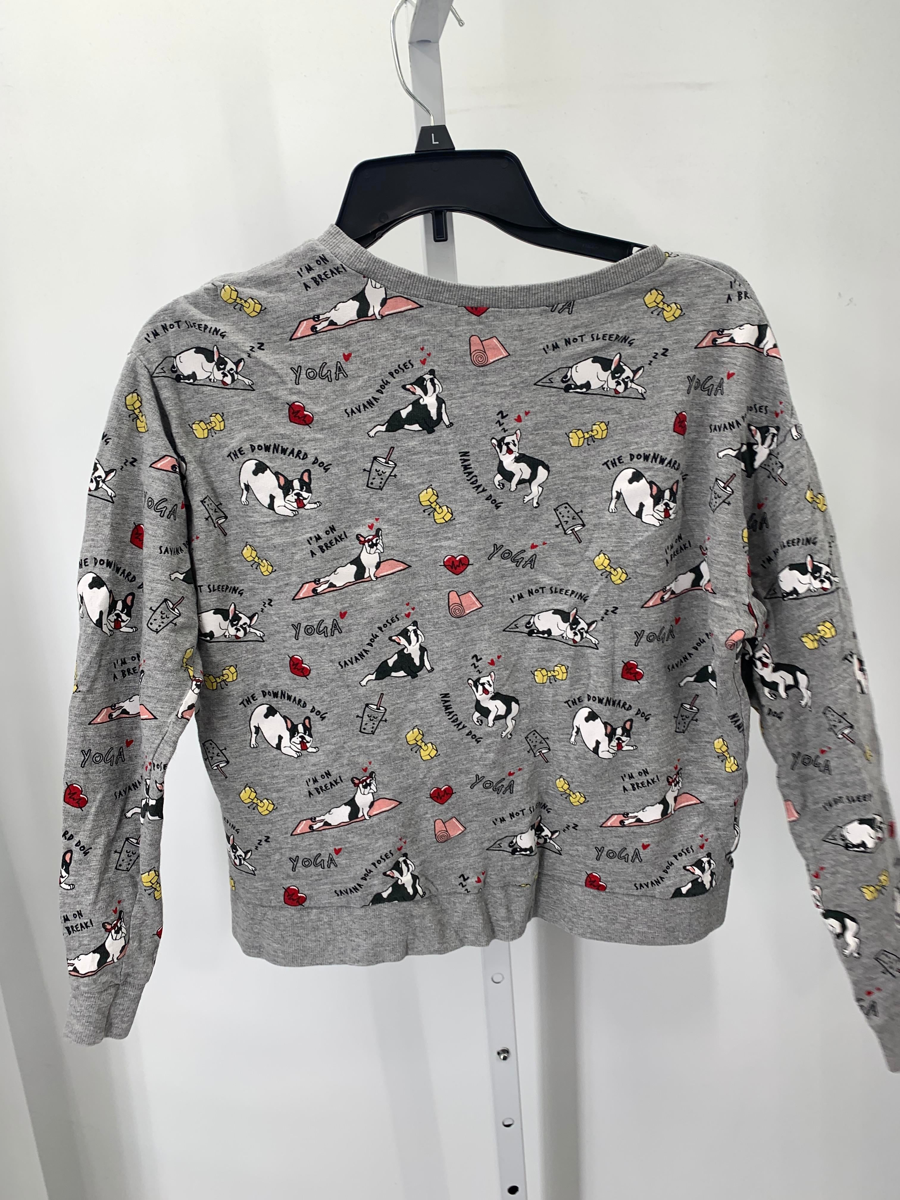 Divided Size Small Juniors Long Sleeve Shirt