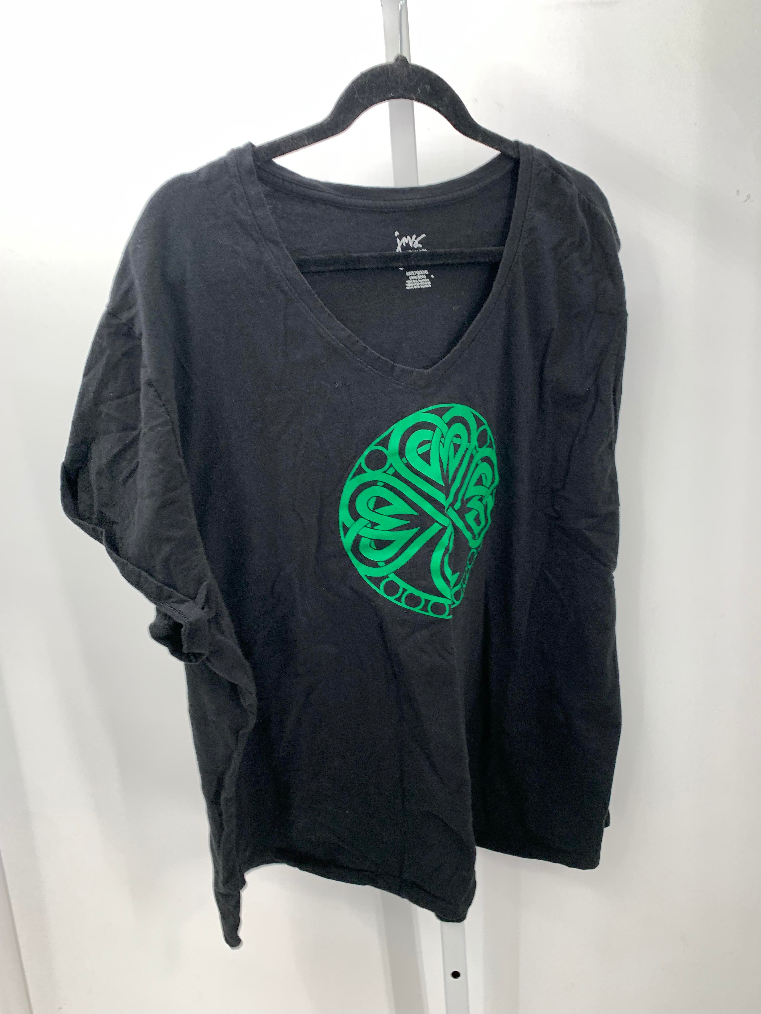 Just My Size Size 5X Womens Short Sleeve Shirt