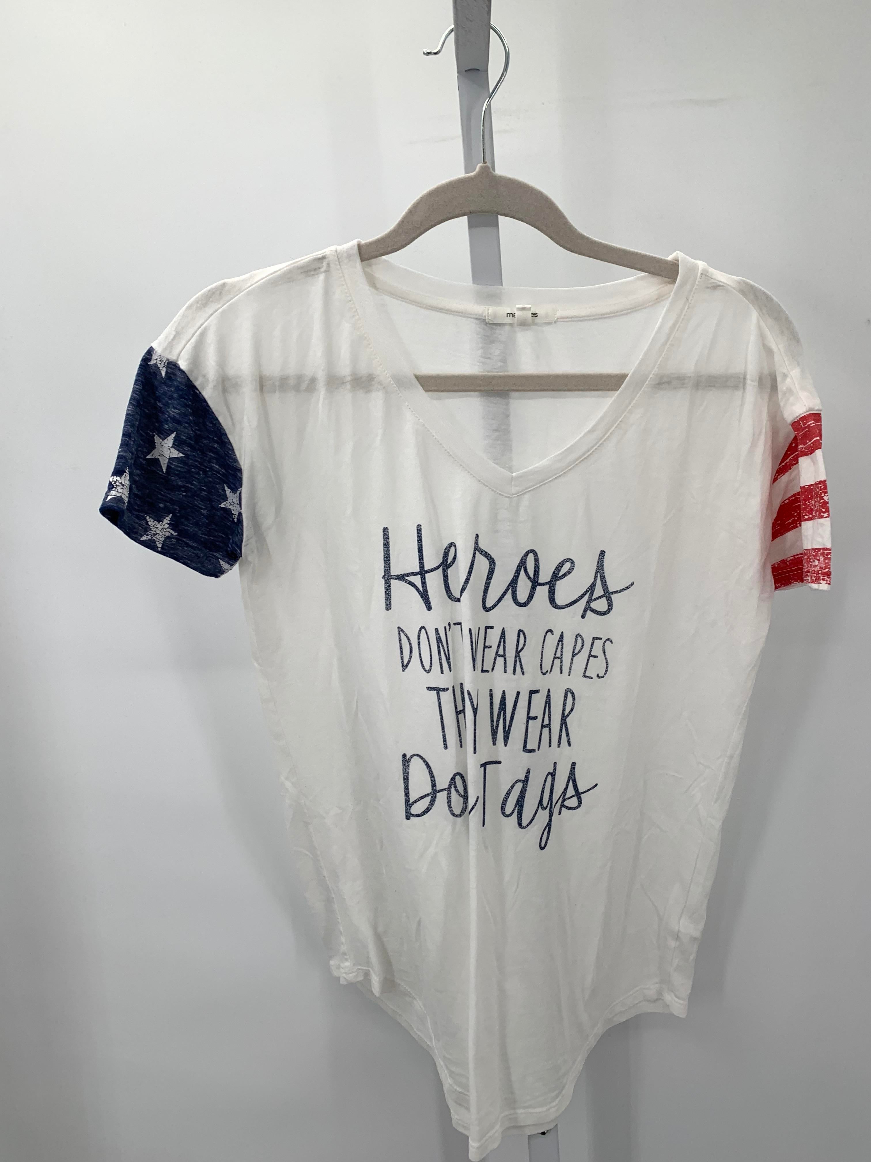 Maurices Size Small Misses Short Sleeve Shirt
