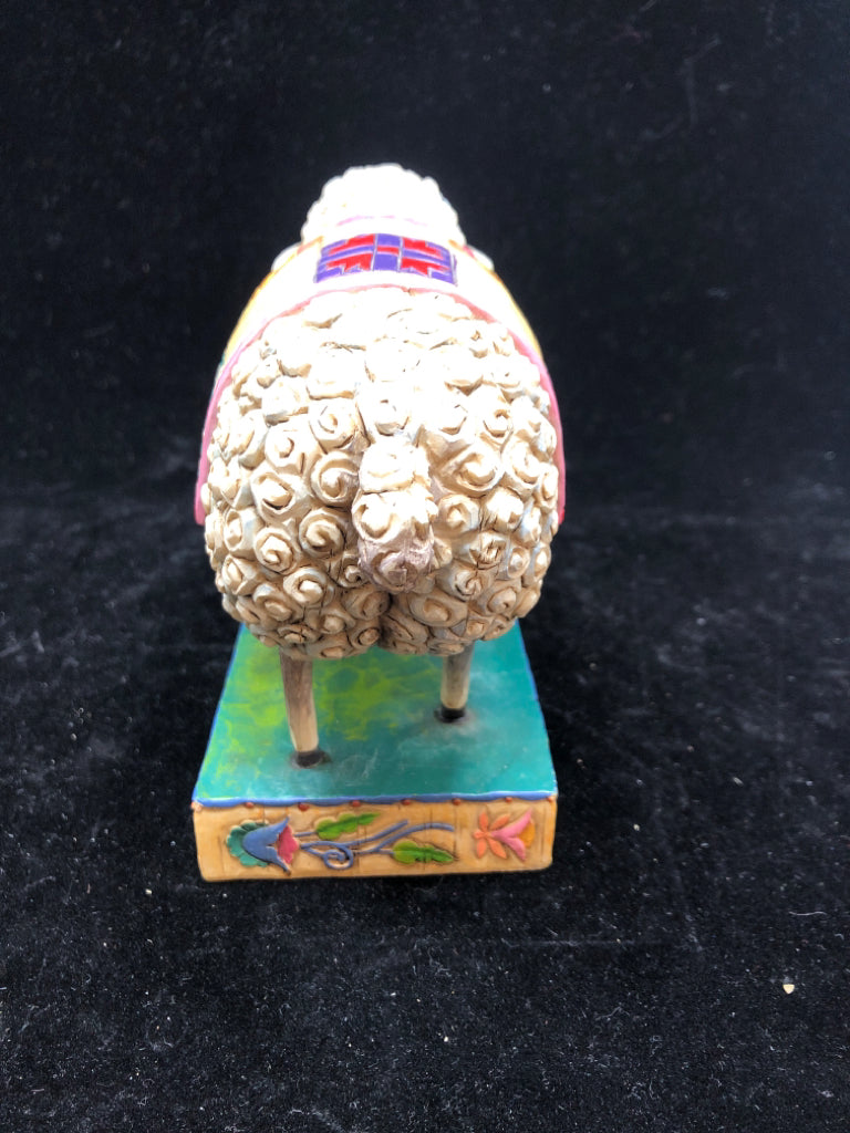 "PEACE IN THE VALLEY" JIM SHORE SHEEP.