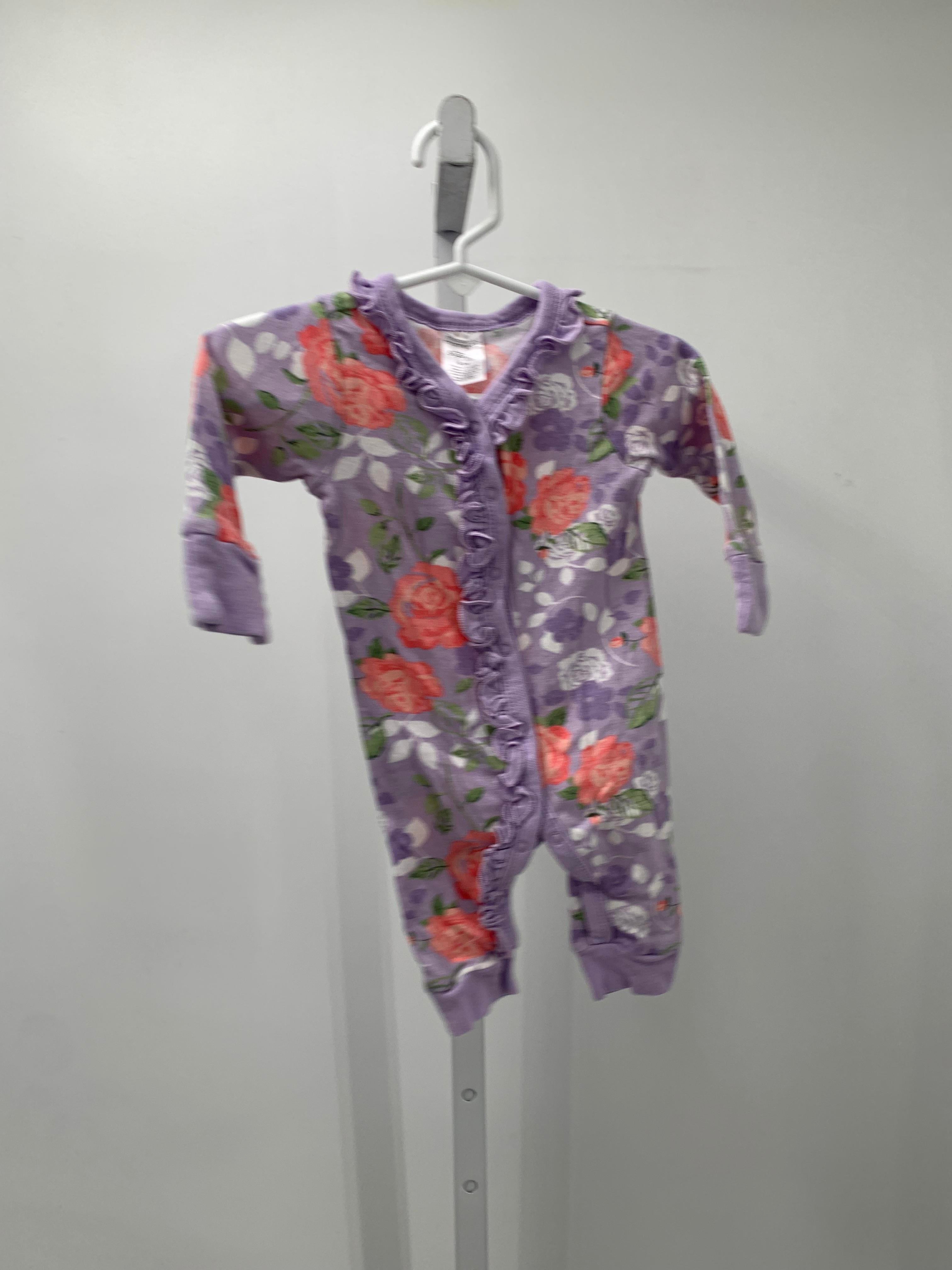 Modern Moments Size 0-3 months Girls Long Slv. Romper