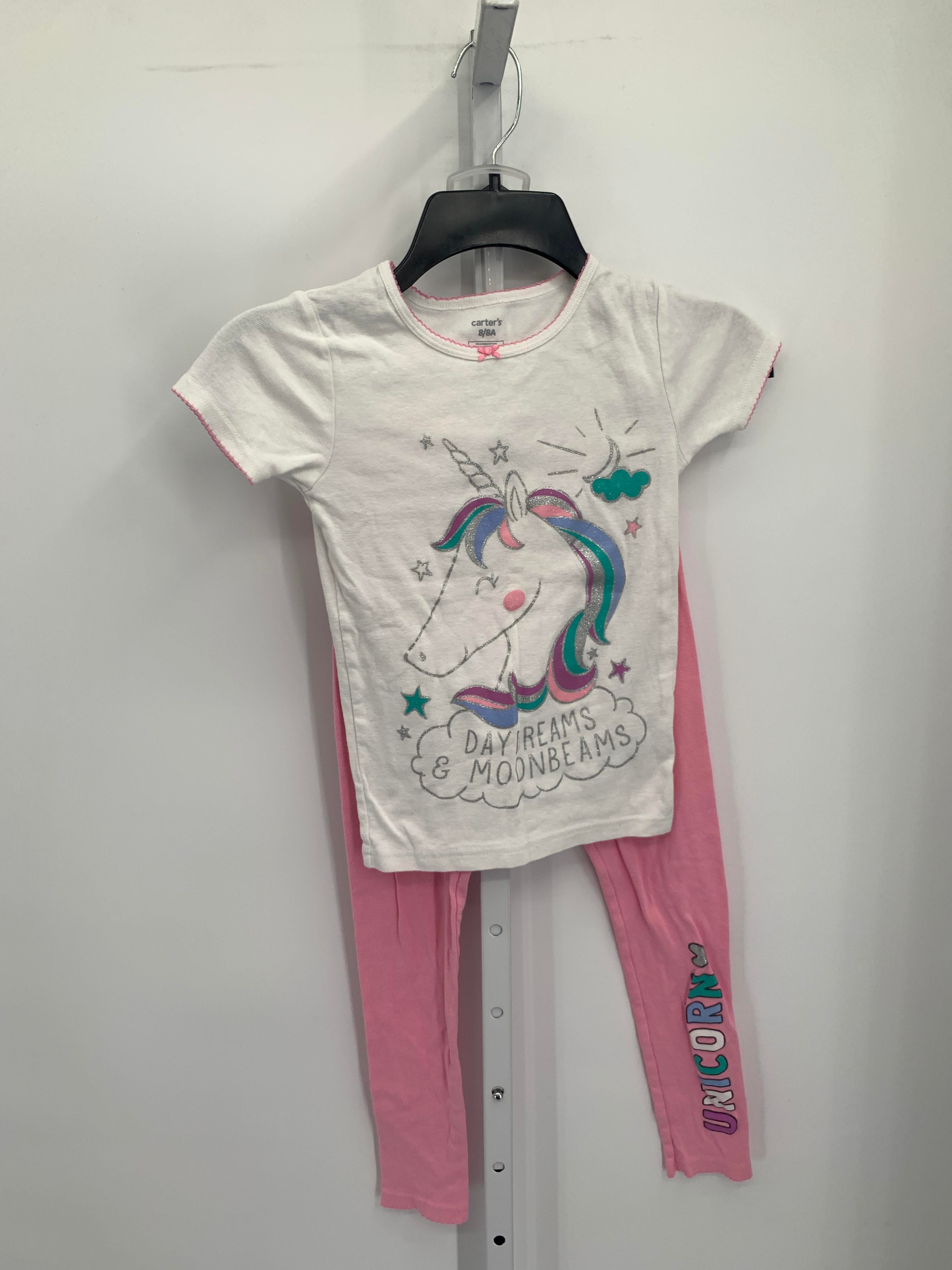 Carters Size 8 Girls Pajamas