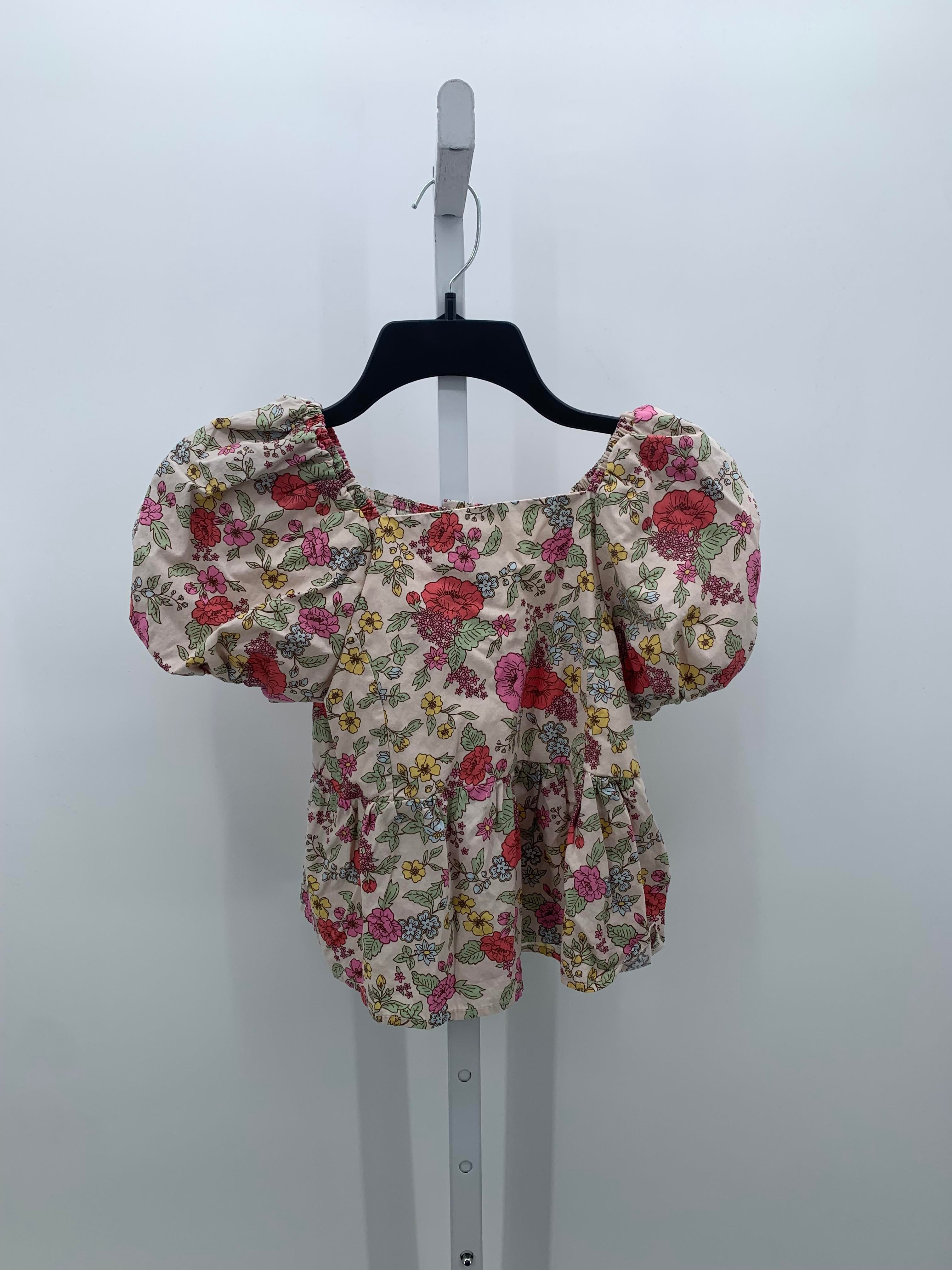 BTween Size 10 Girls Short Sleeve Shirt