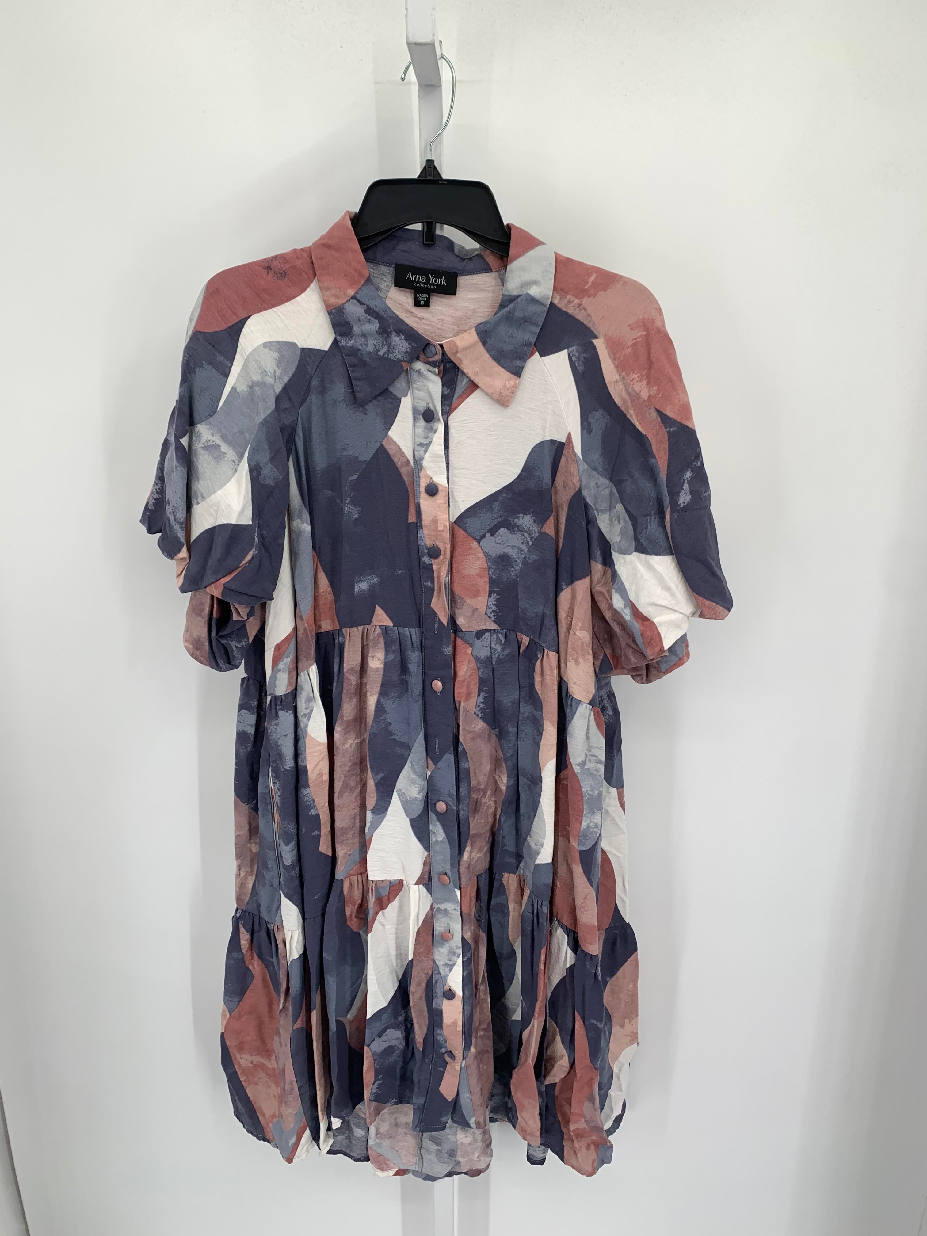 Size 18 Misses Short Sleeve Dress