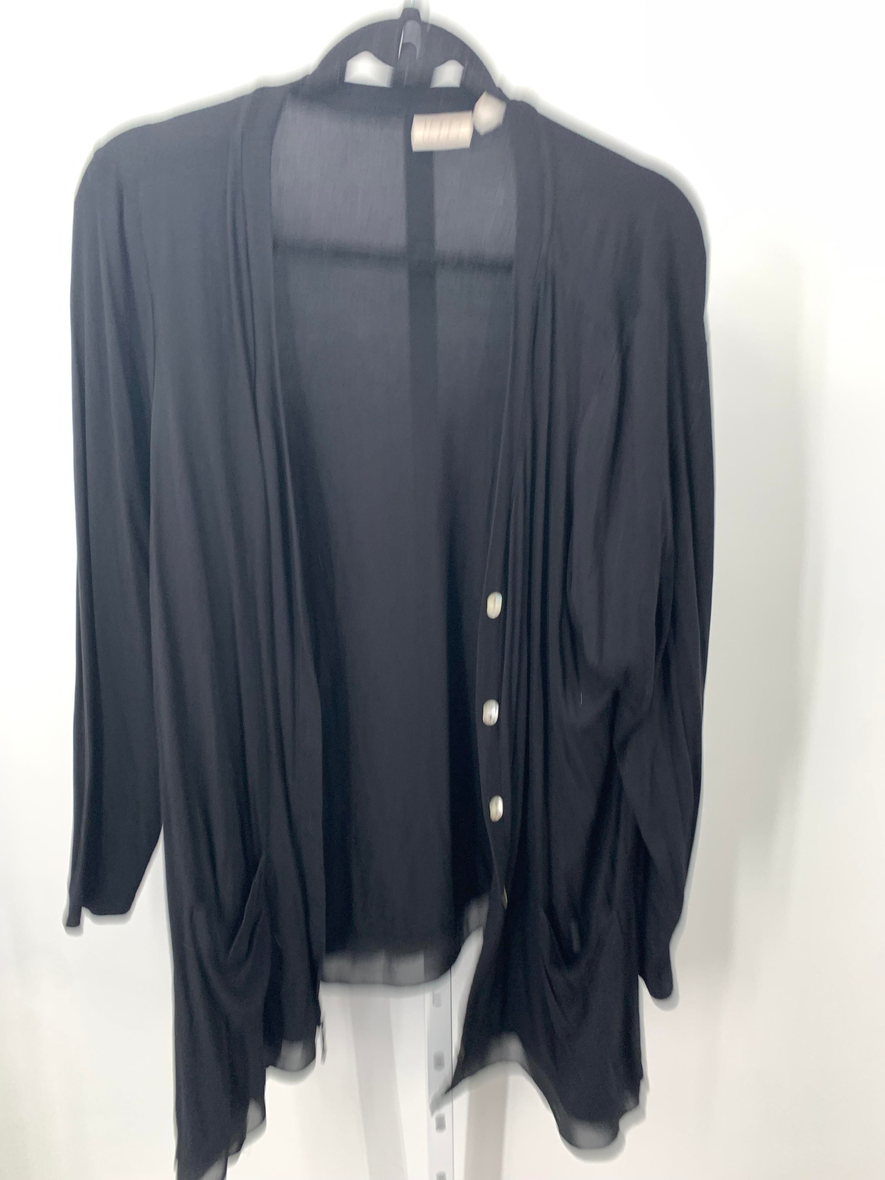 LOGO Size 1X Womens Cardigan