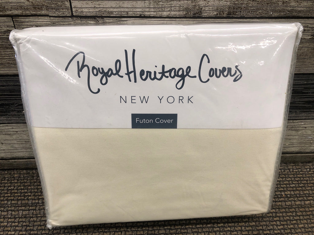 NIB NATURAL COLORED FUTON COVER ROYAL HERITAGE COVERS.