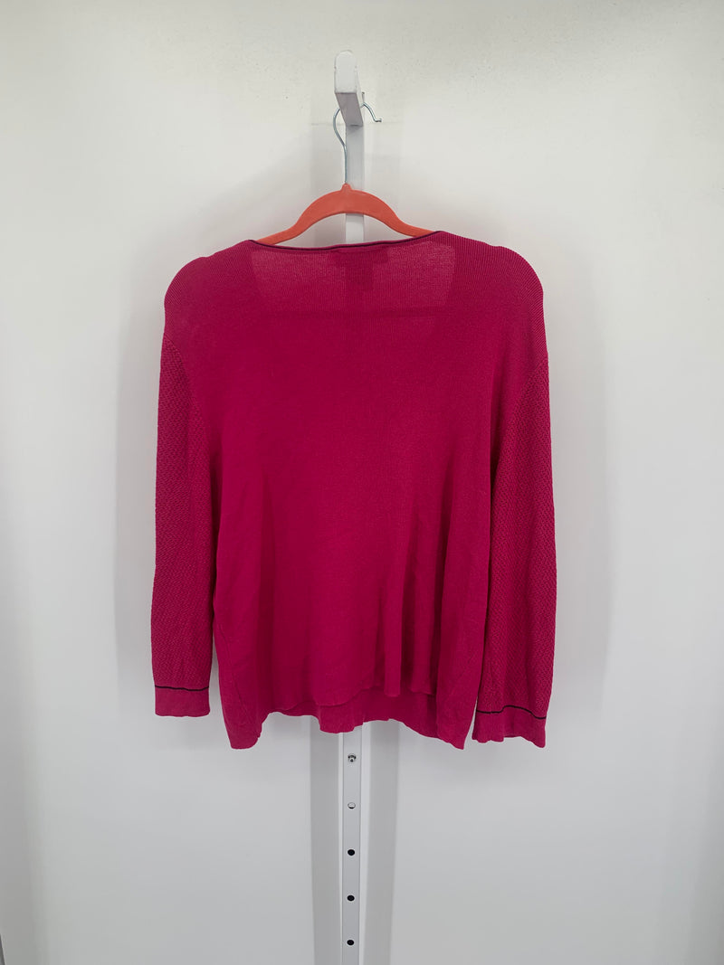 NortonMcnaughton Size Extra Large Misses Long Slv Sweater