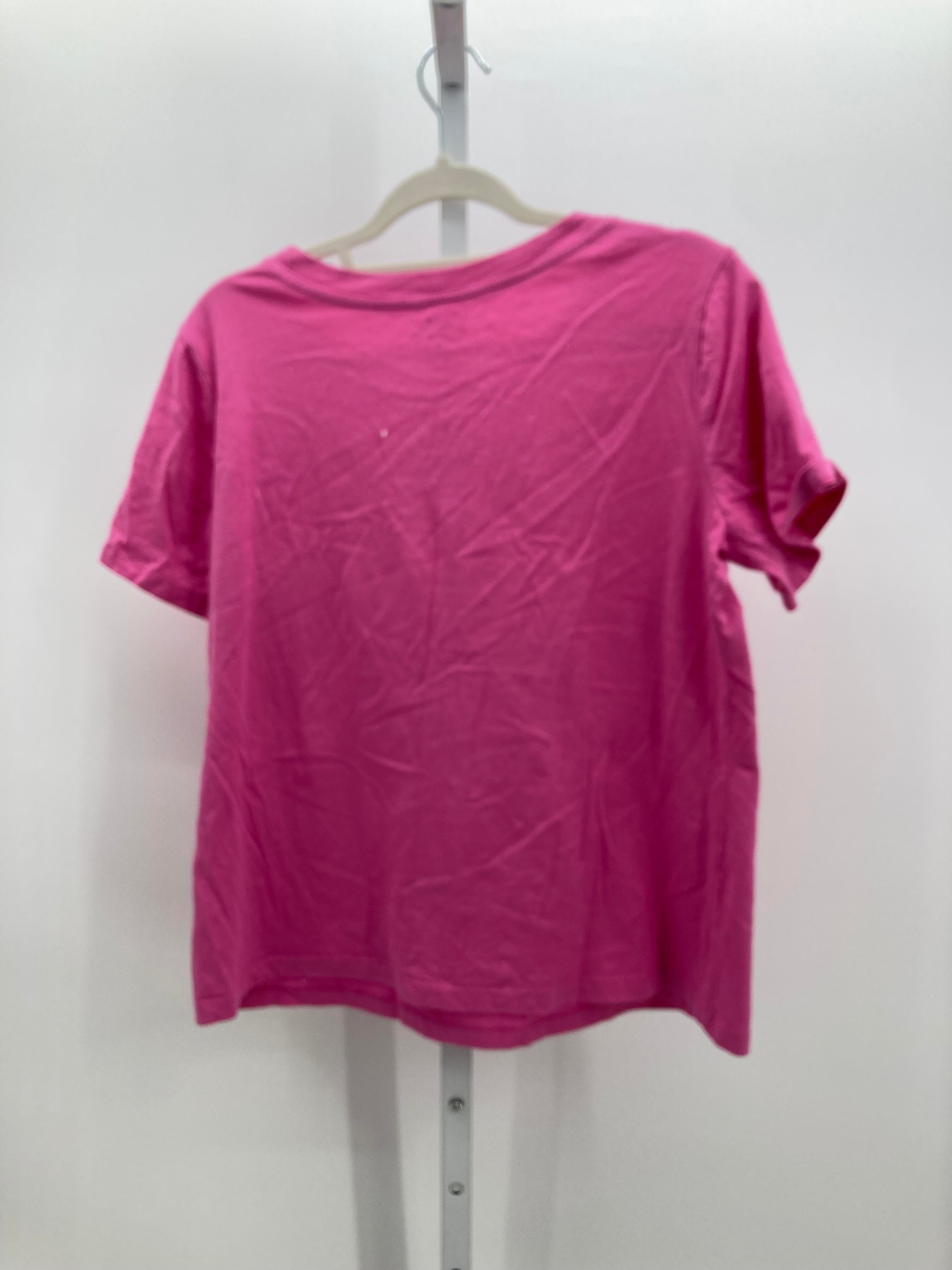Coral Bay Size Large Petite Petite Short Sleeve Shirt