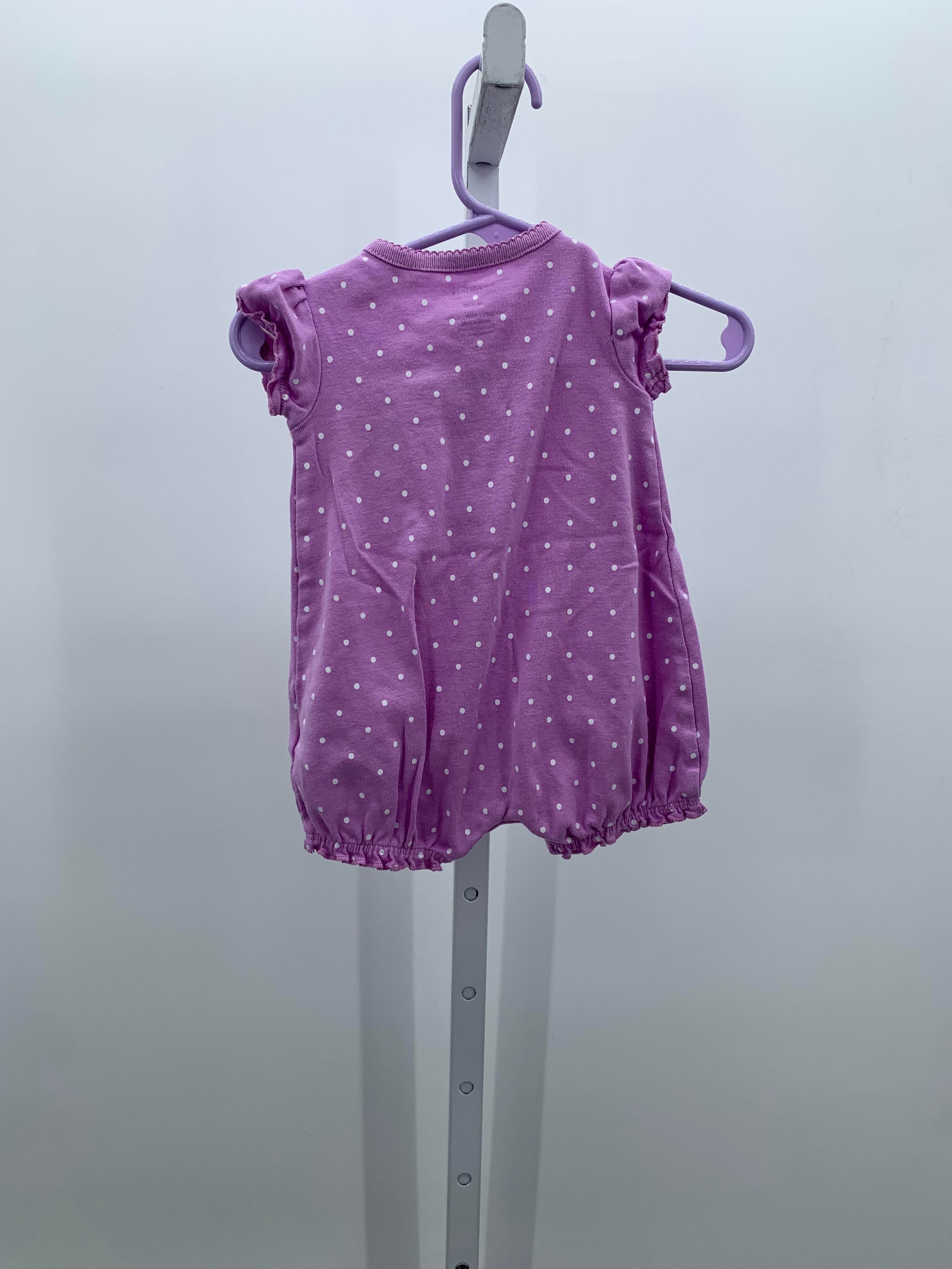 Simple Joys Size 0-3 months Girls Short Slv. Romper