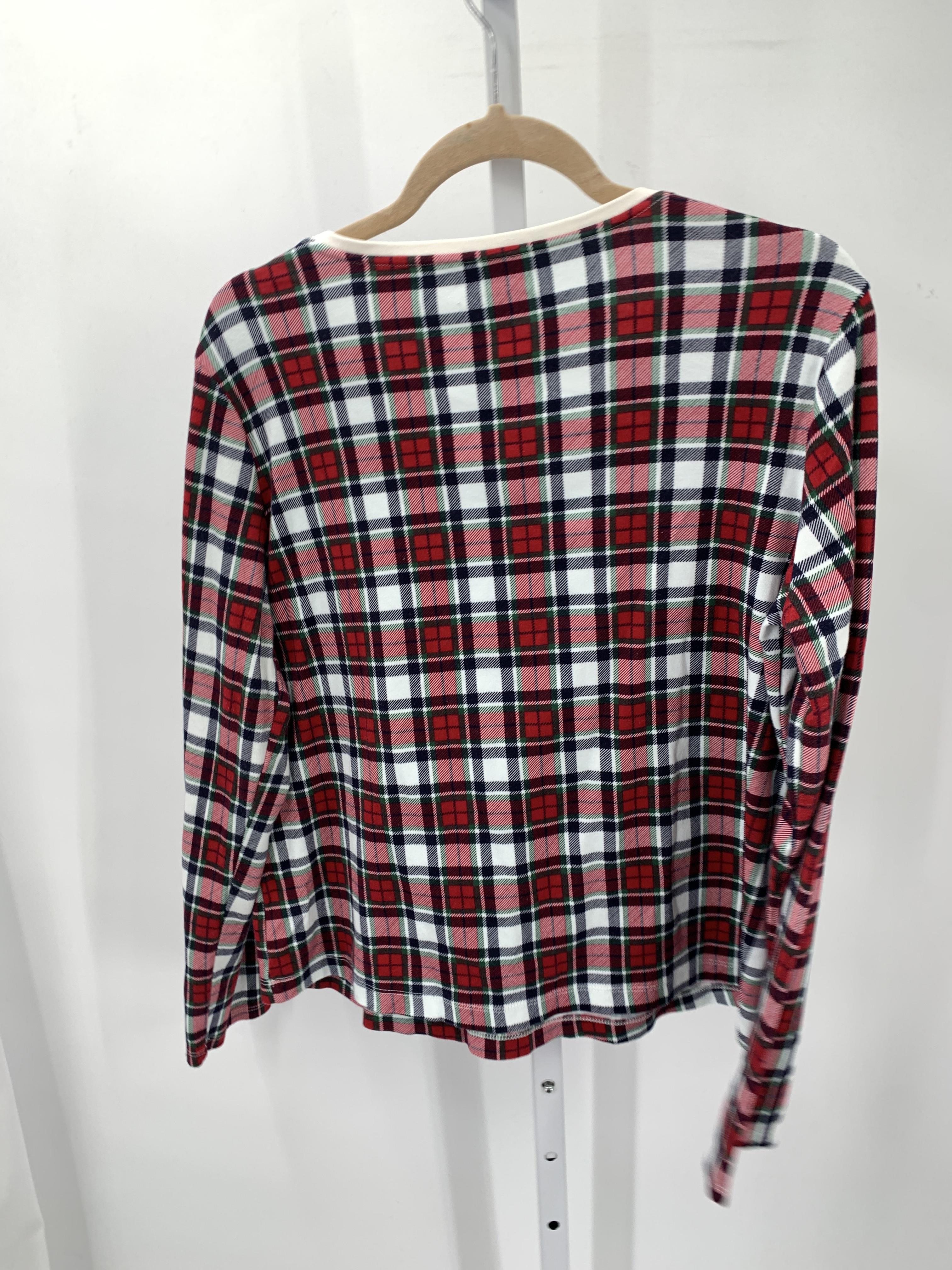 Croft & Barrow Size Large Misses Long Sleeve Shirt