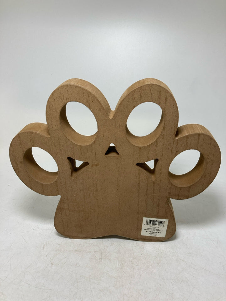 LOVE MY FURBABY CLIP PAW PRINT SHAPED PHOTO HOLDER.
