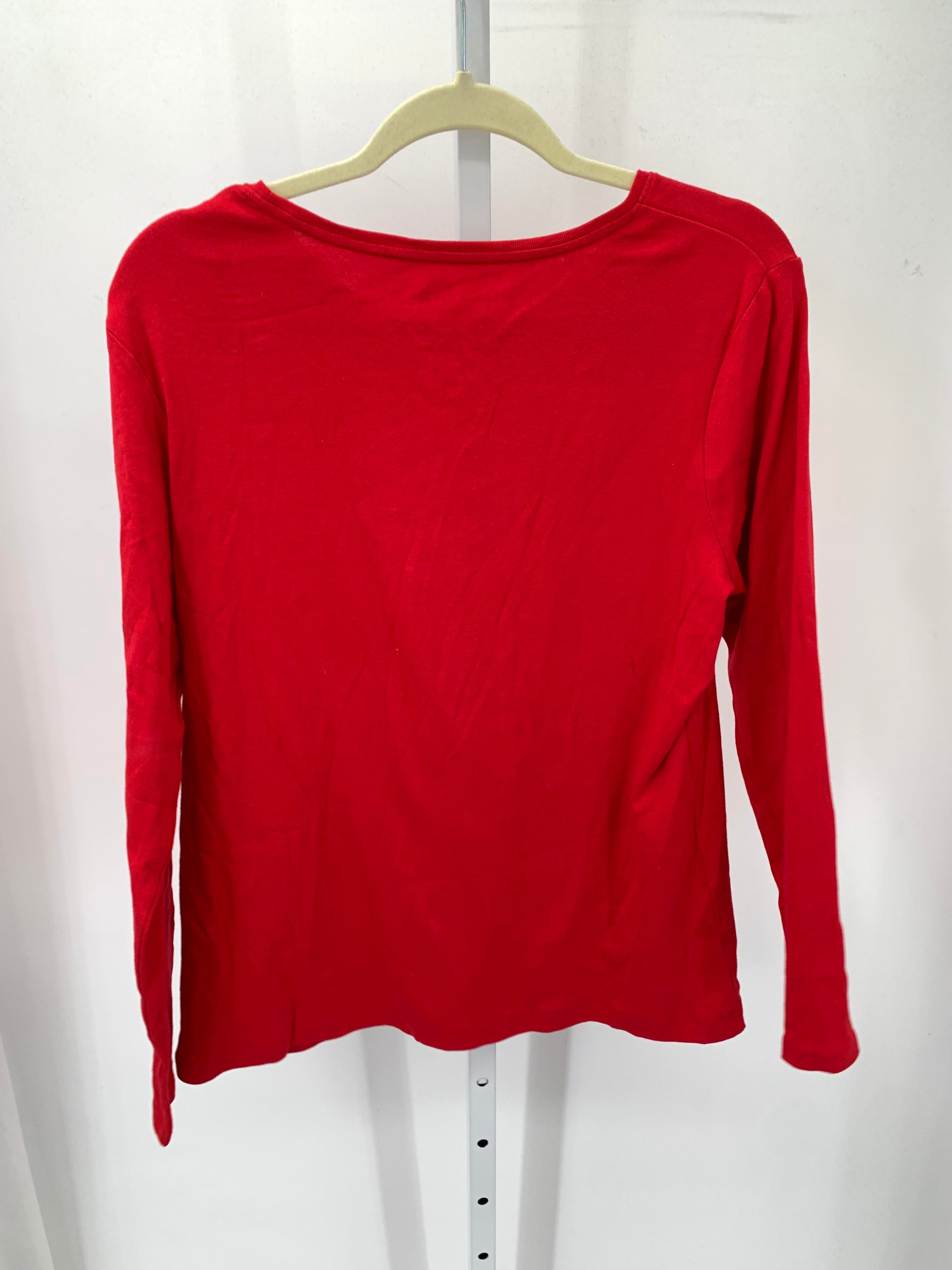 Croft & Barrow Size Large Petite Petite Long Sleeve Shirt
