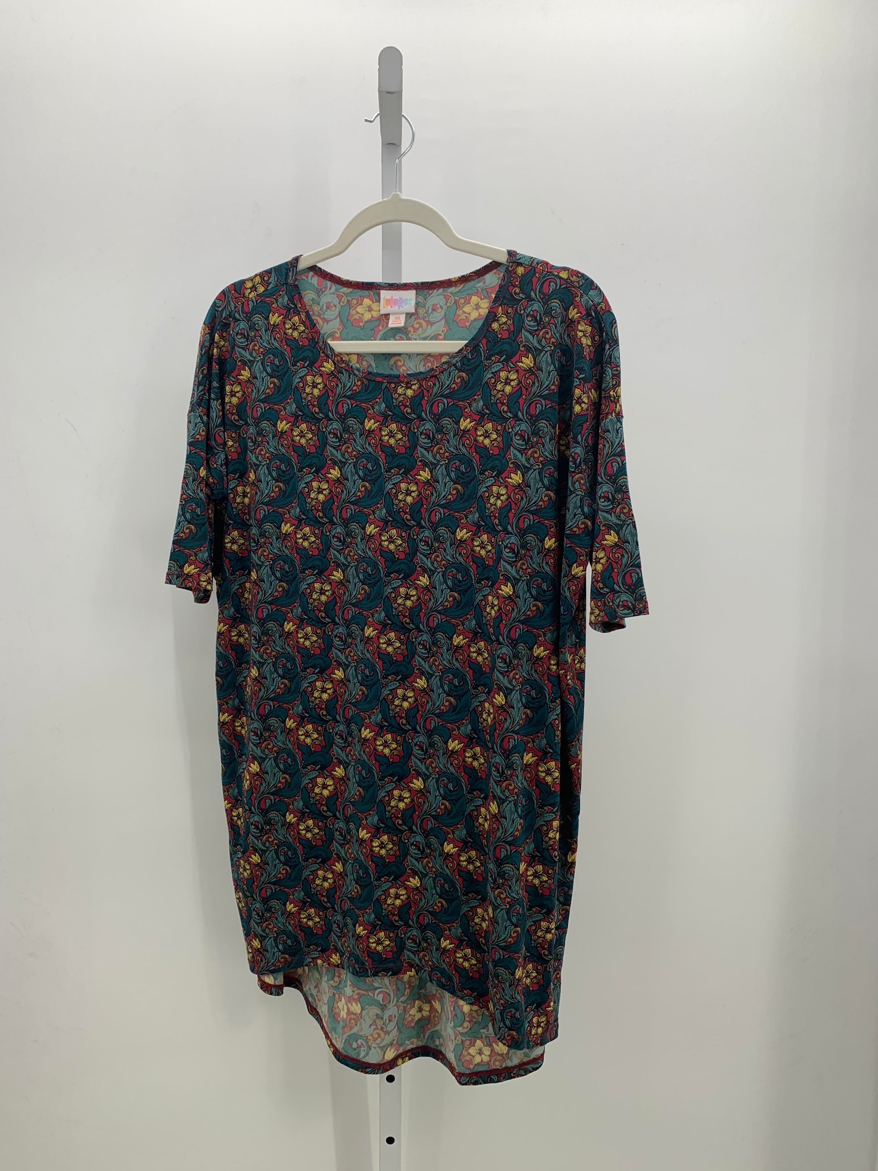 Lularoe Size X Small Misses Short Sleeve Shirt