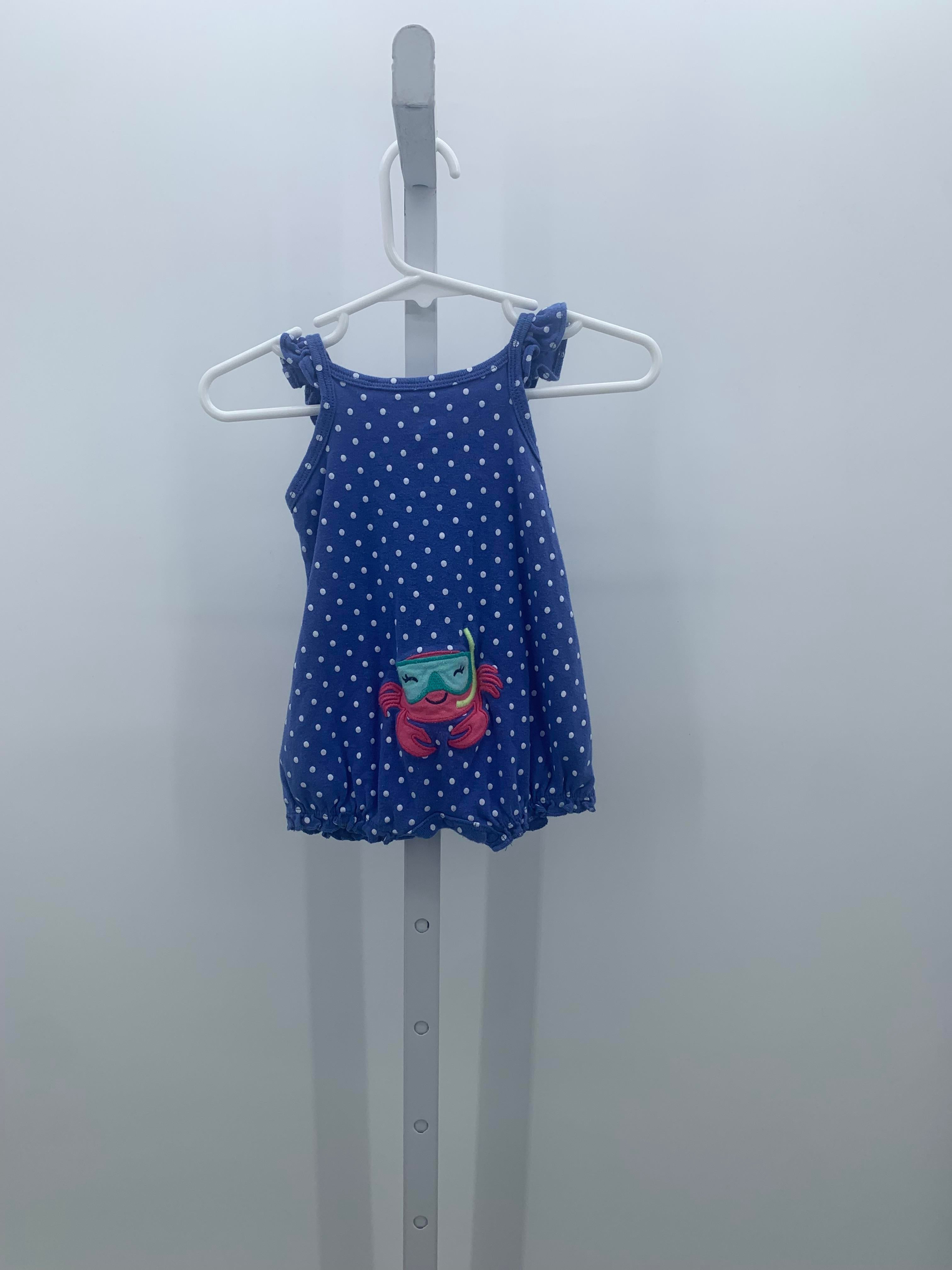 Carters Size 3 Months Girls Sleeveless Romper