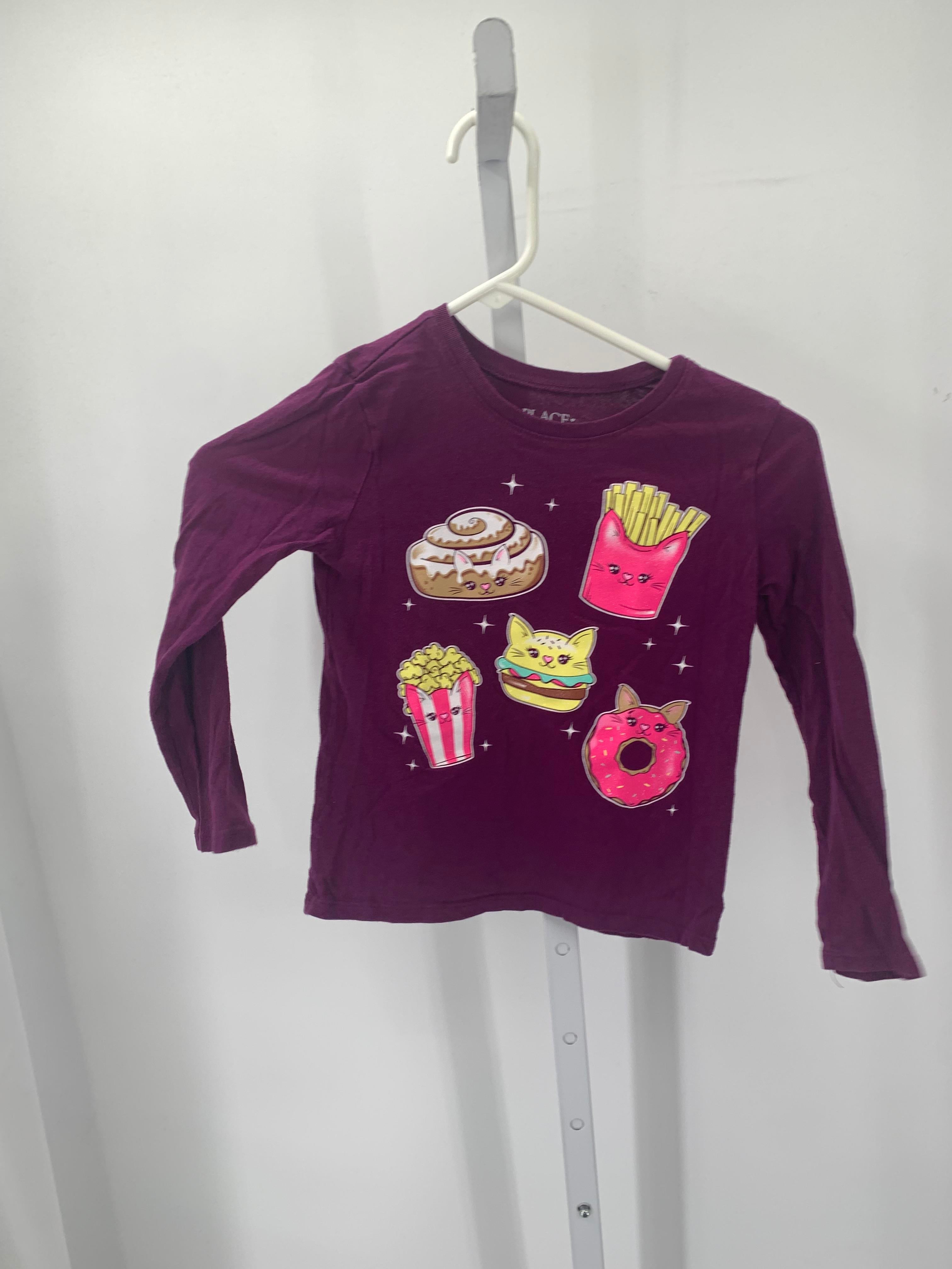 Children's Place Size 5-6 Girls Long Sleeve Shirt