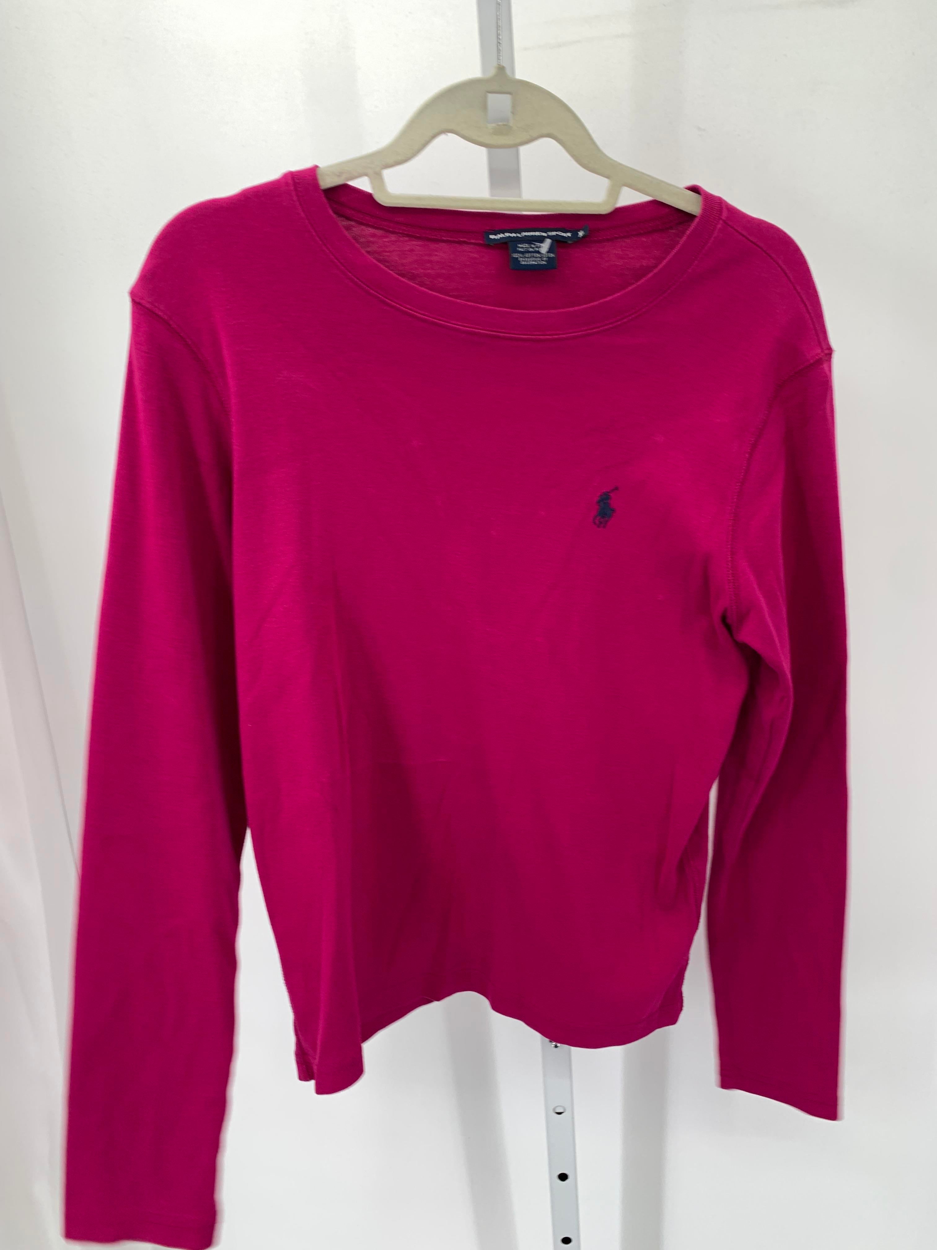 Ralph Lauren Size Extra Large Misses Long Sleeve Shirt