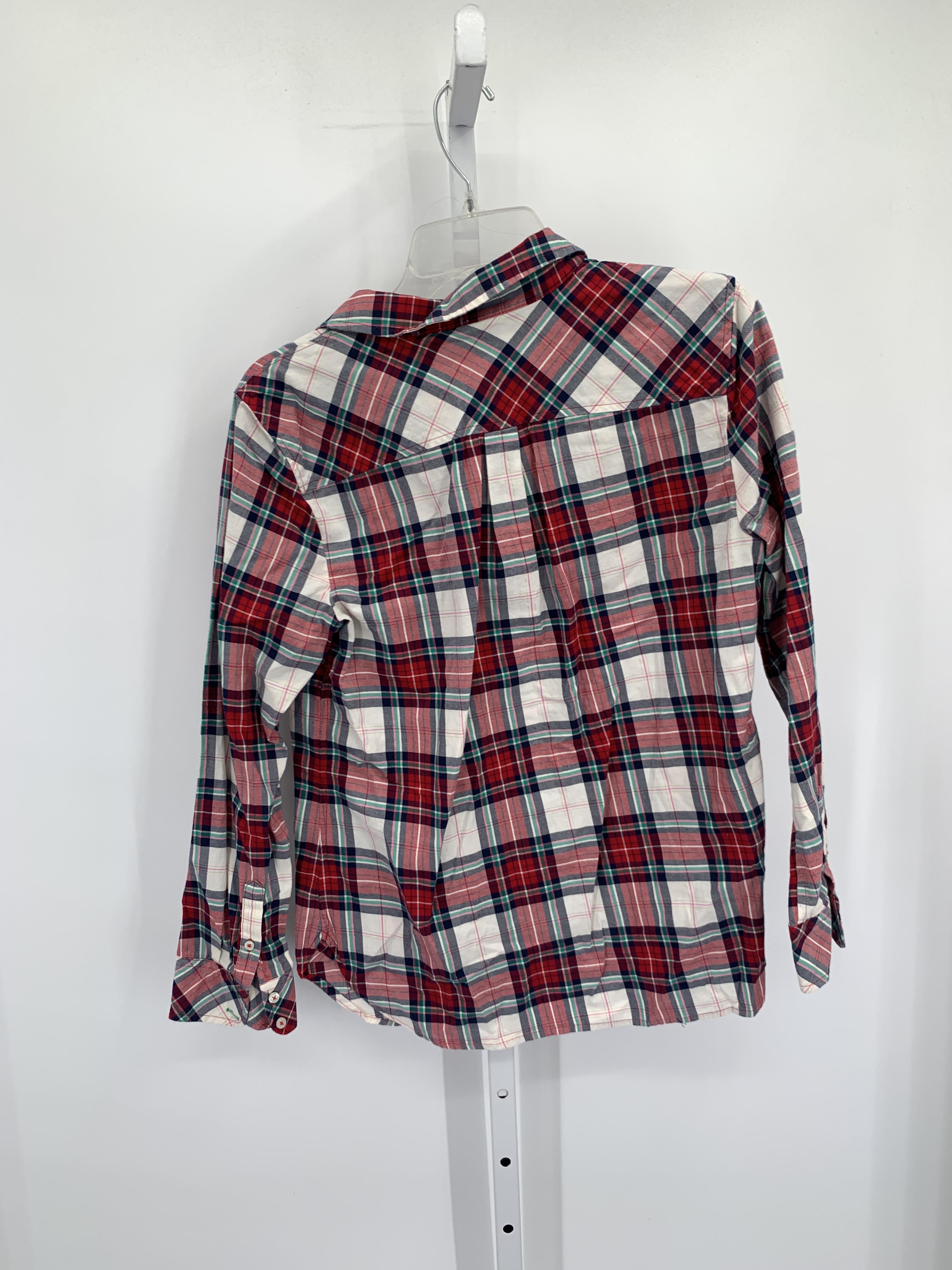 Talbots Size Medium Misses Long Sleeve Shirt