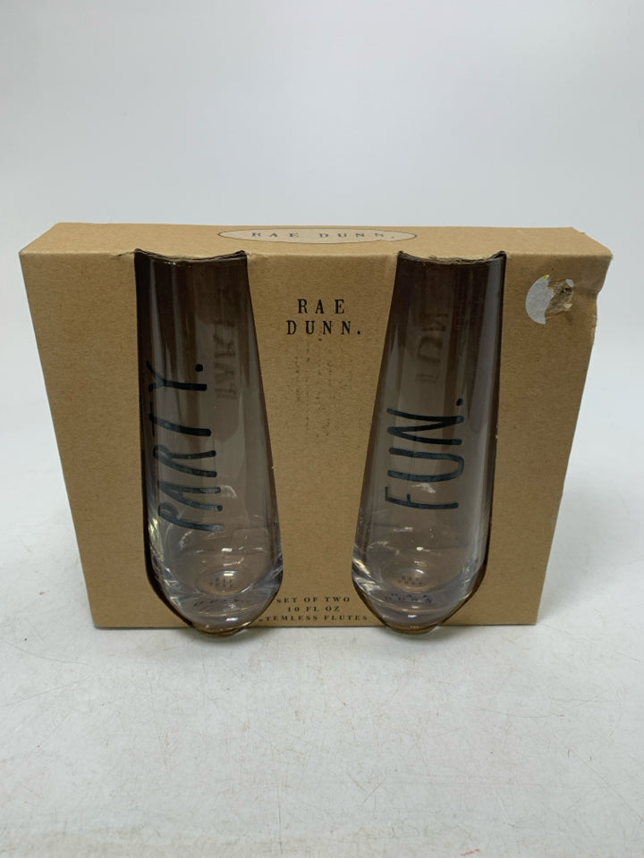 NIP 2 PARTY/FUN STEMLESS FLUTES.