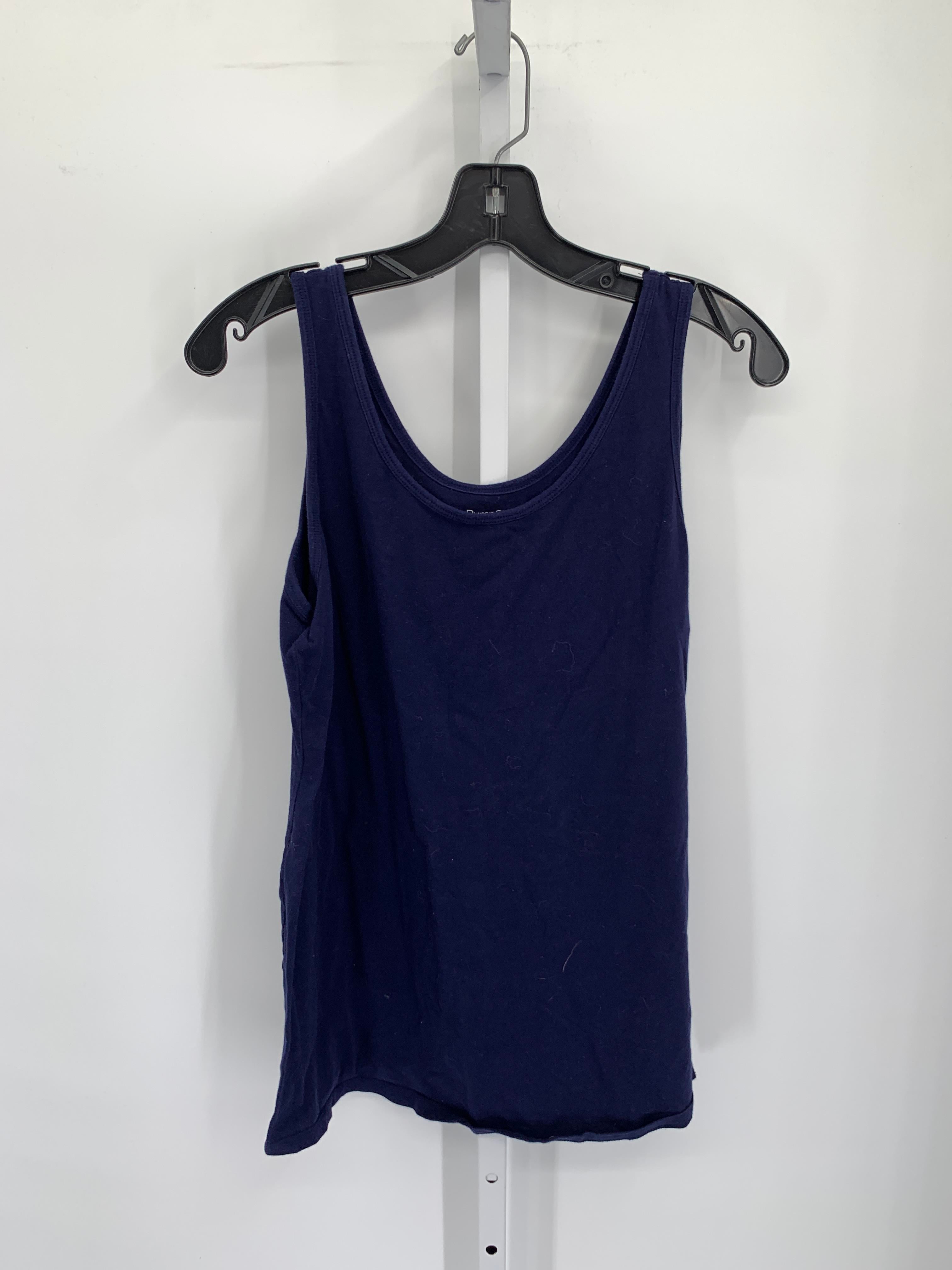 Navy Size Large Maternity Tank