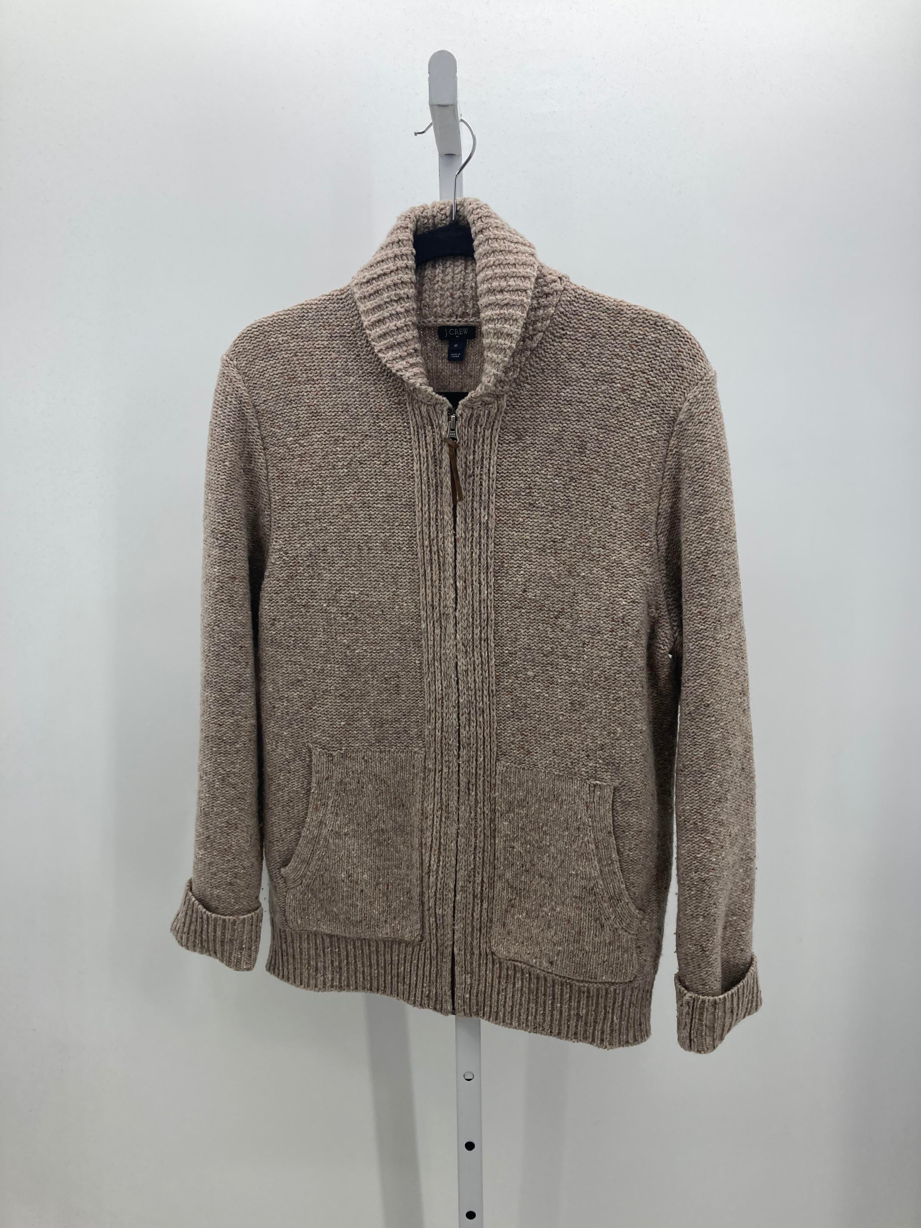 ZIP UP RIBBED SWEATER