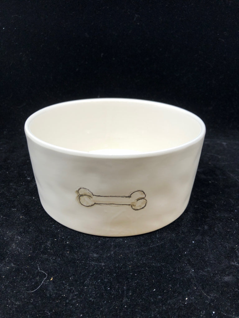 RAE DUNN GOOD DOG PET DISH.