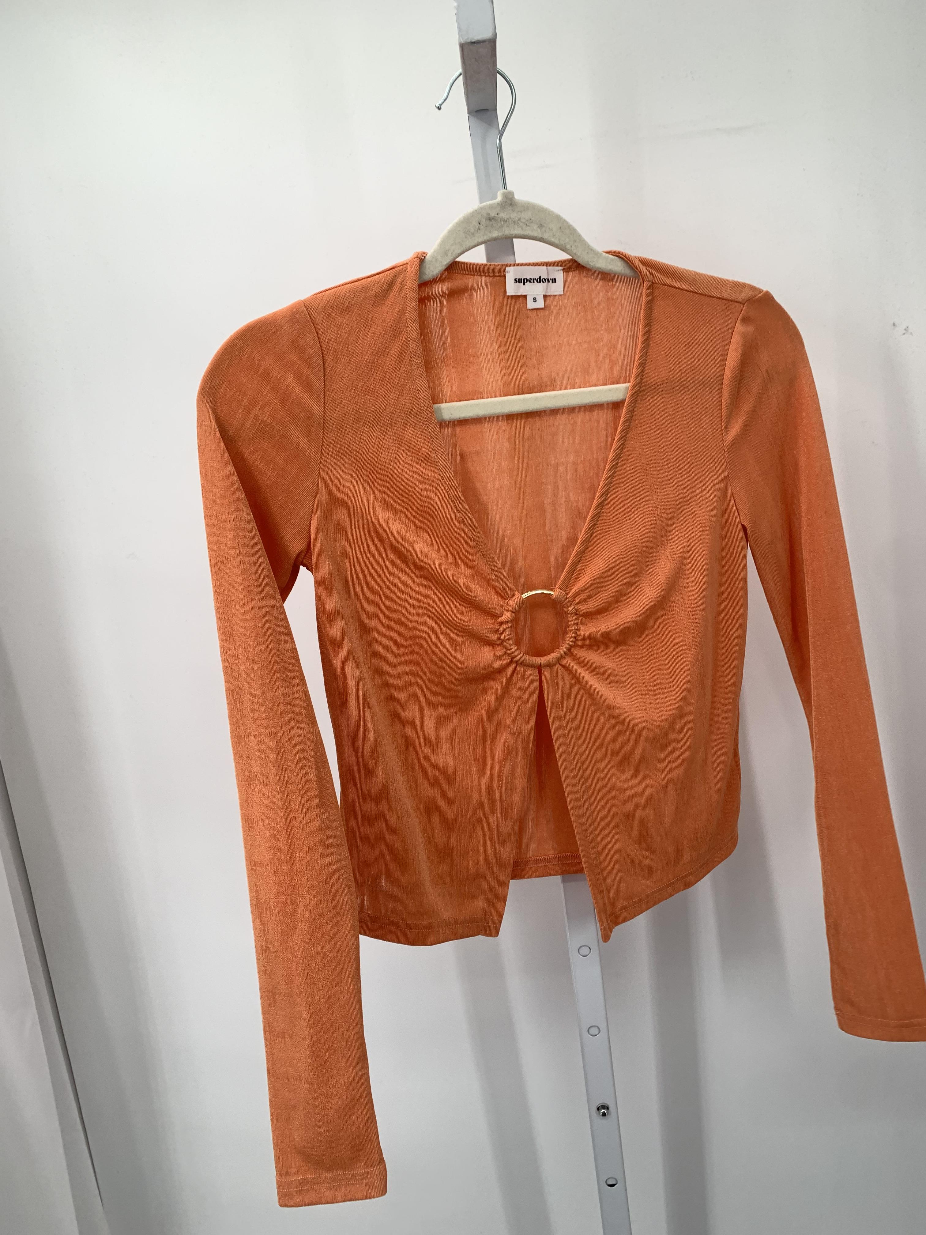 Size Small Juniors Long Sleeve Shirt