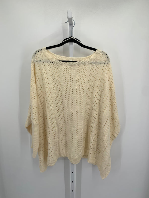 Size 1X Womens Long Slv Sweater