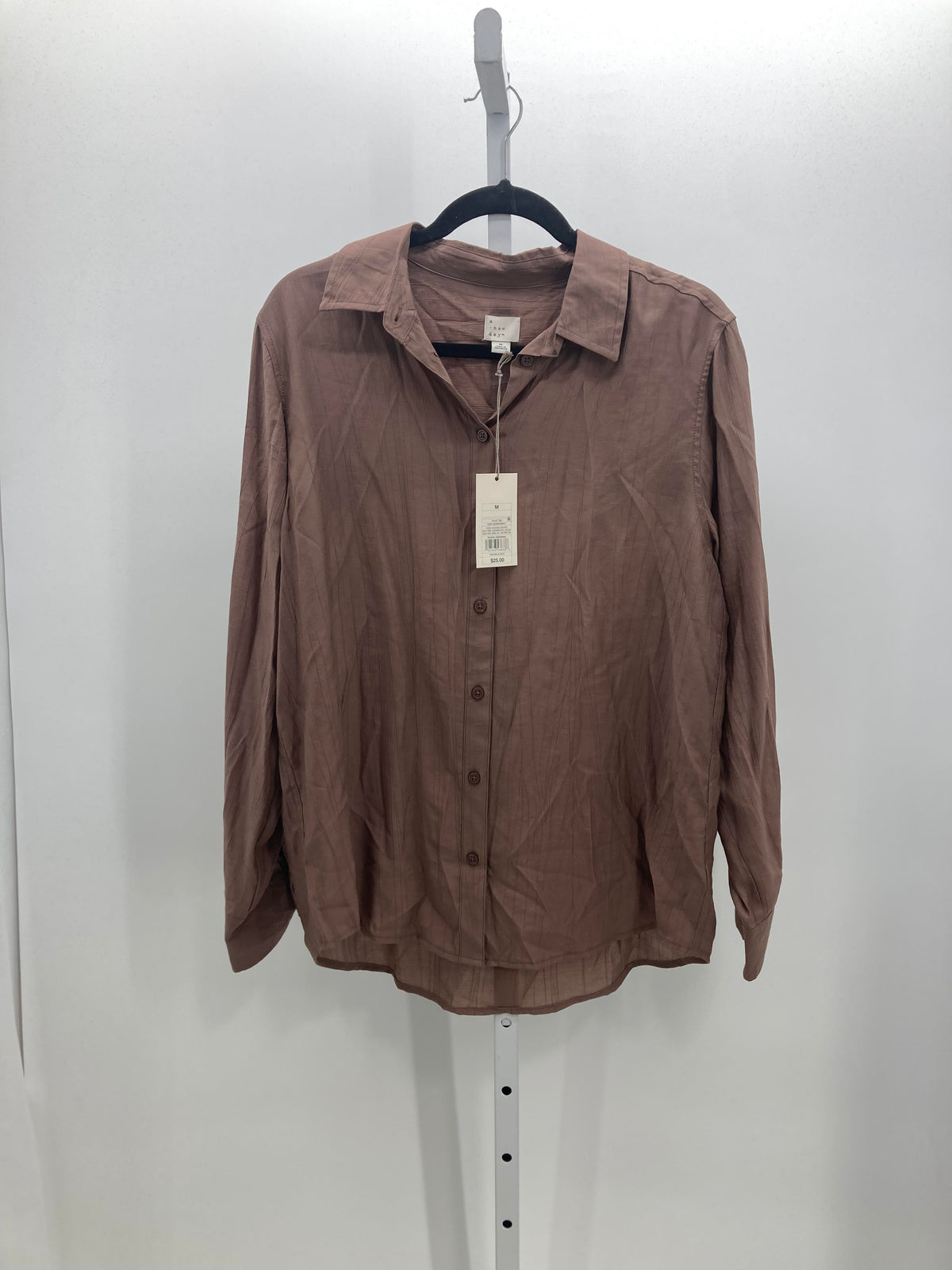 A New Day Size Medium Misses Long Sleeve Shirt