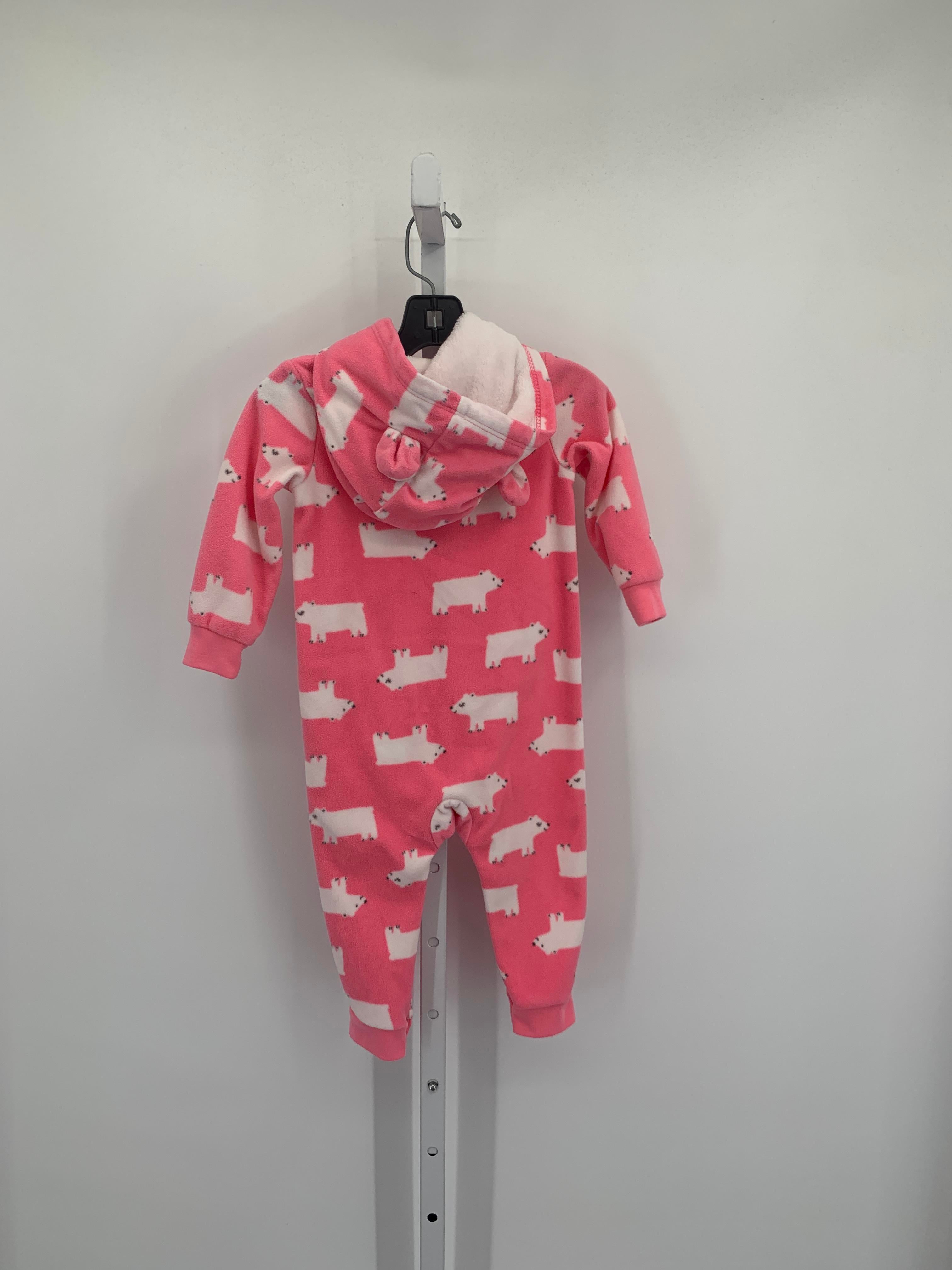 Carters Size 18 Months Girls Long Slv. Romper