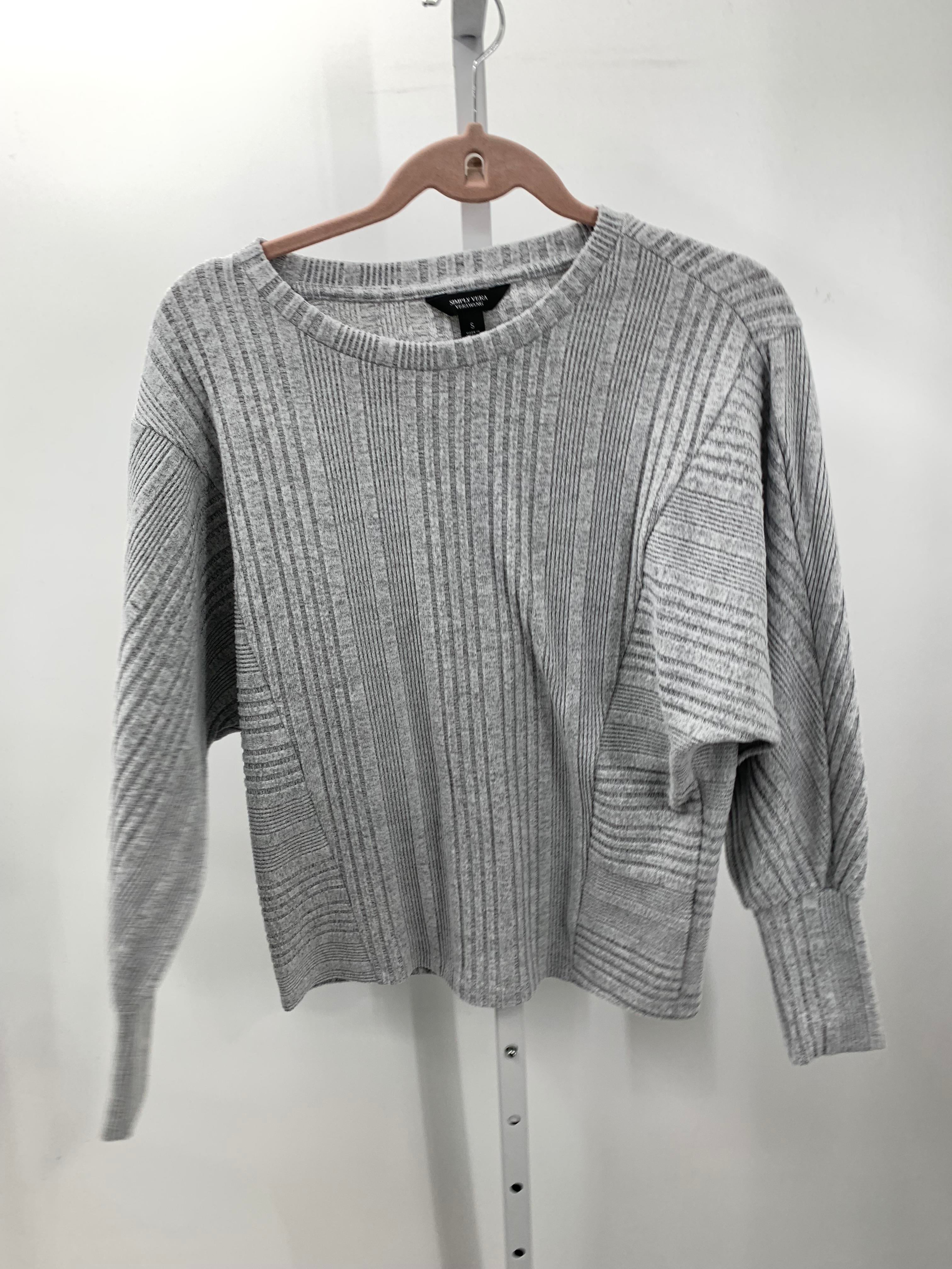 Vera Wang Size Small Misses Long Sleeve Shirt