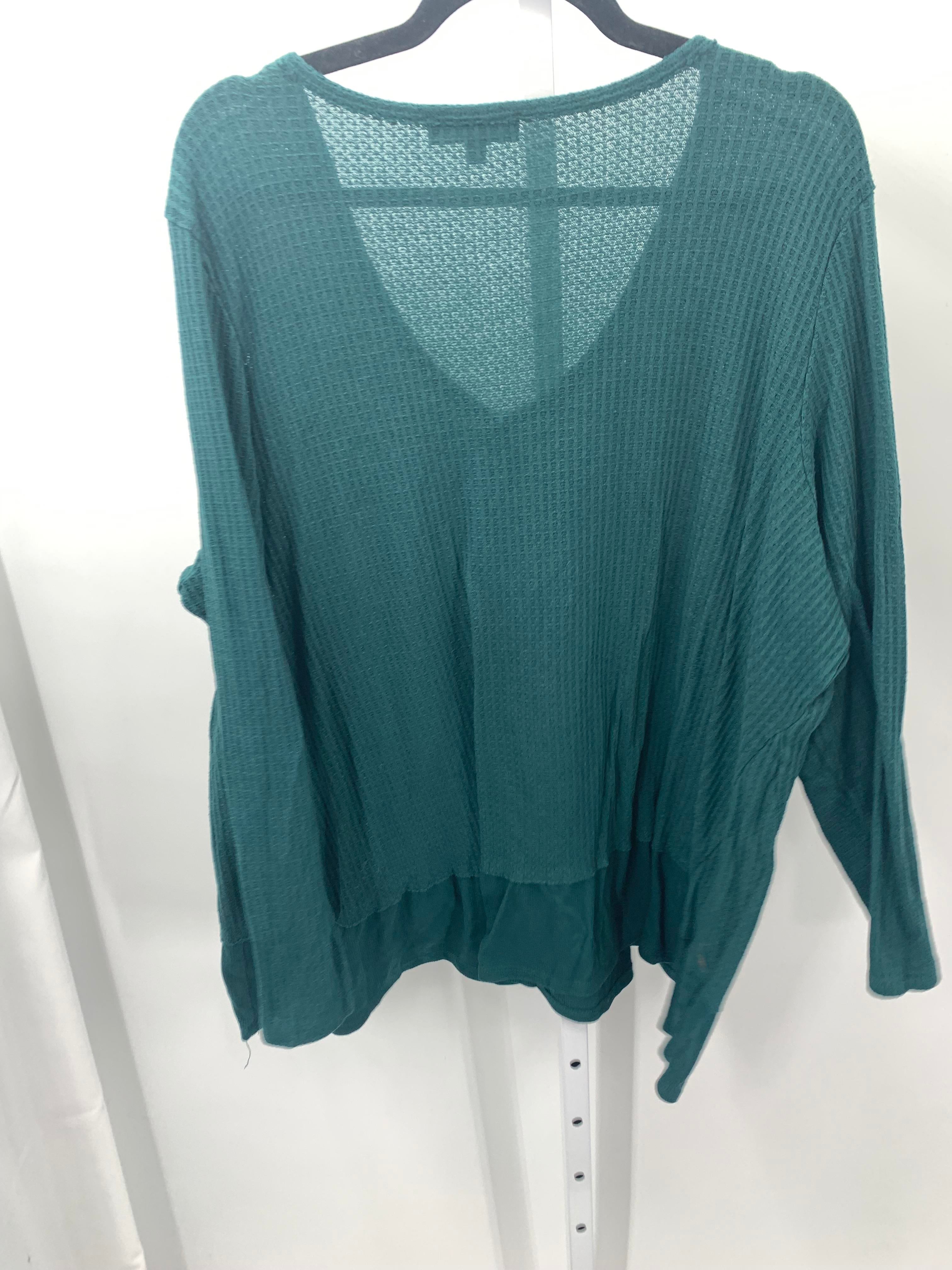 Size 2X Womens Long Sleeve Shirt