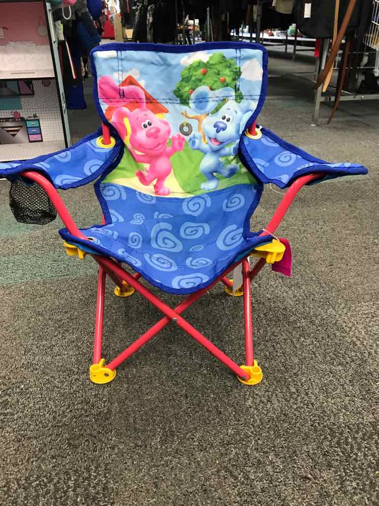 Child's Folding Chair Blue's Clues