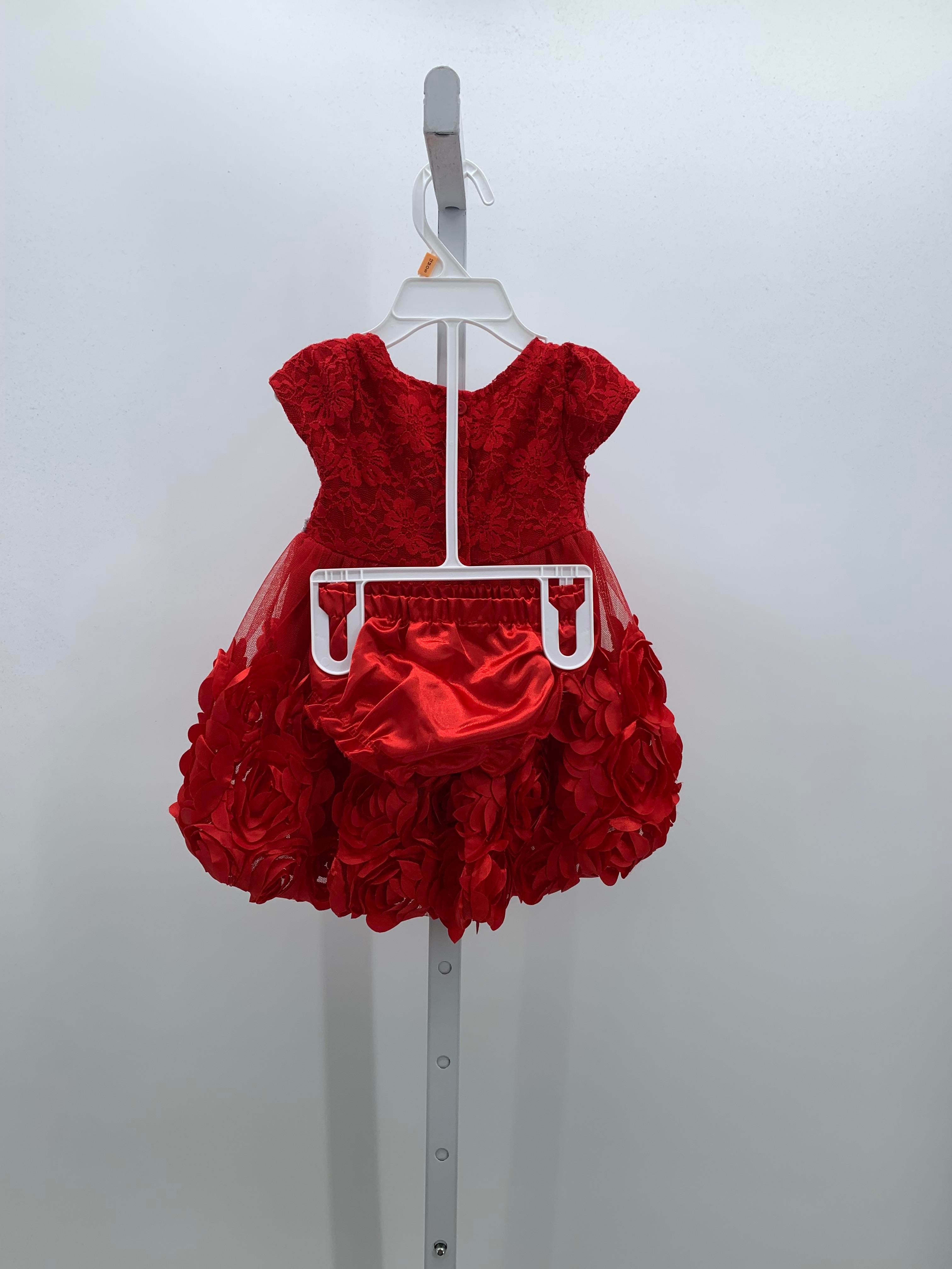 Nannette Size 6-9 mon Girls Short Sleeve Dress