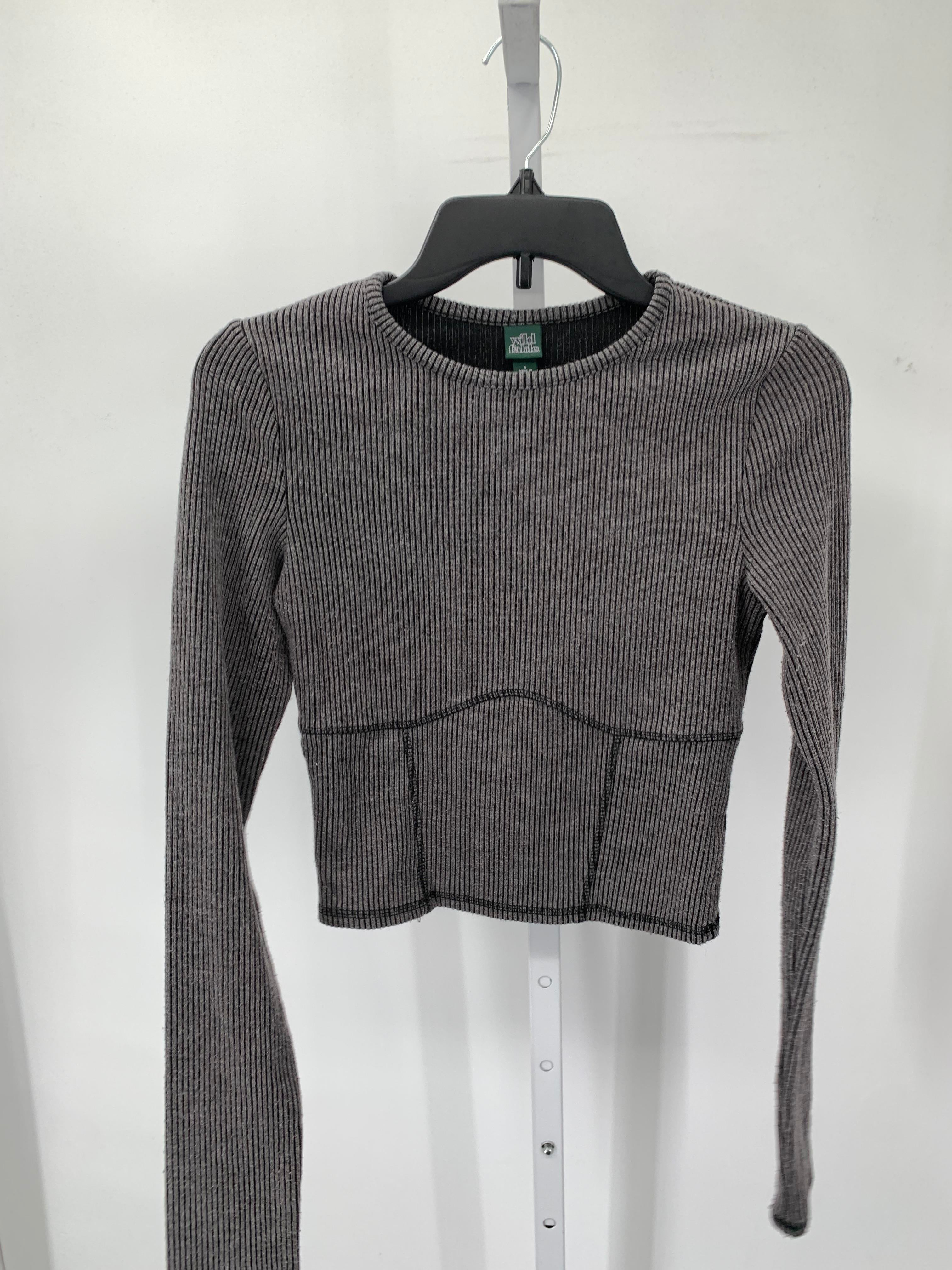 Wild Fable Size Small Juniors Long Sleeve Shirt