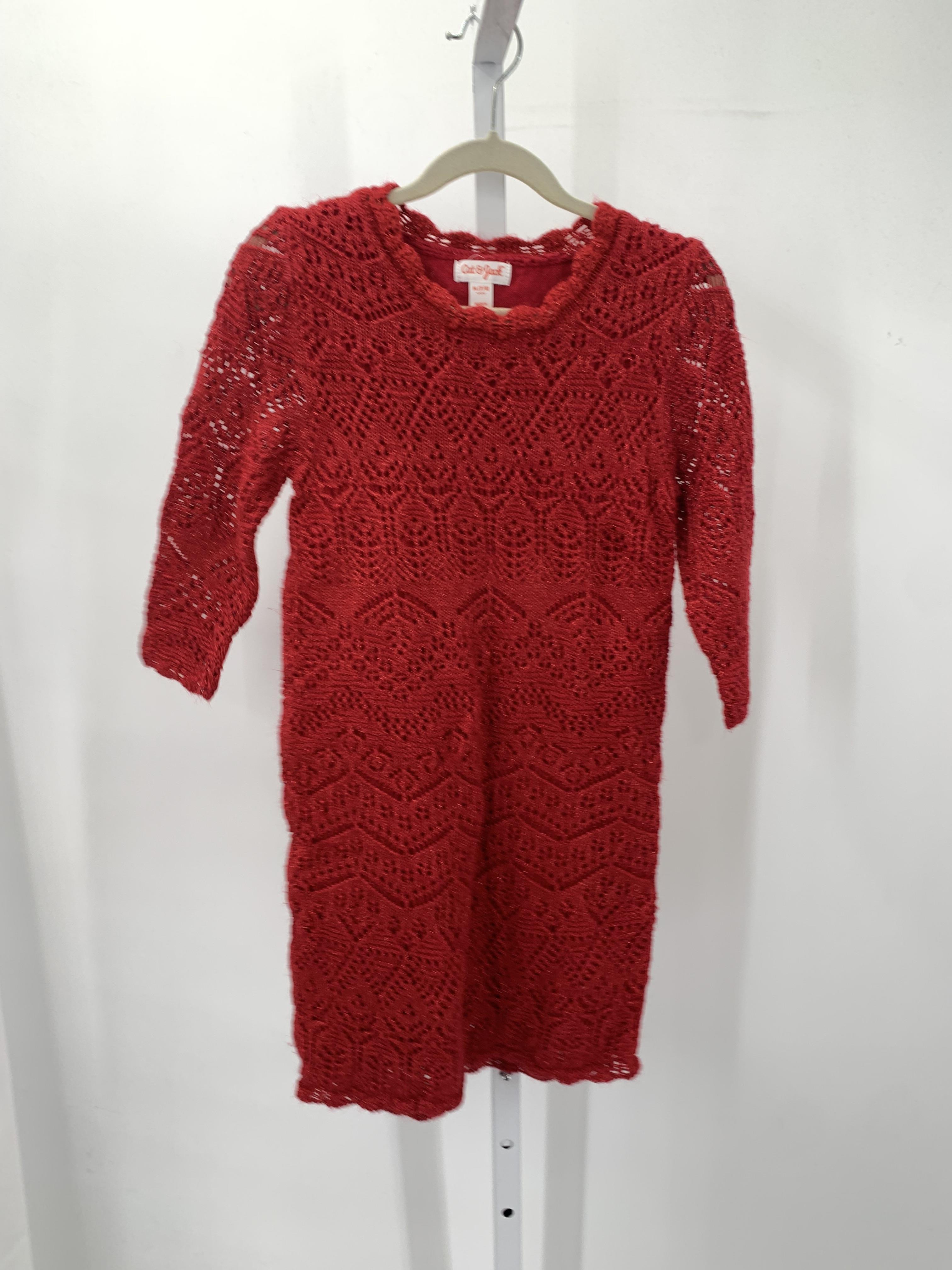 Cat & Jack Size 7-8 Girls Long Sleeve Dress