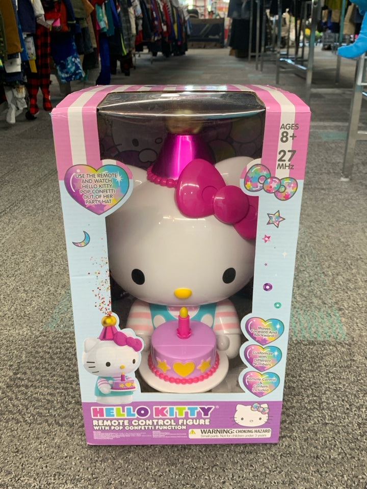 Hello Kitty Remote Control Figure With Pop Confetti Function