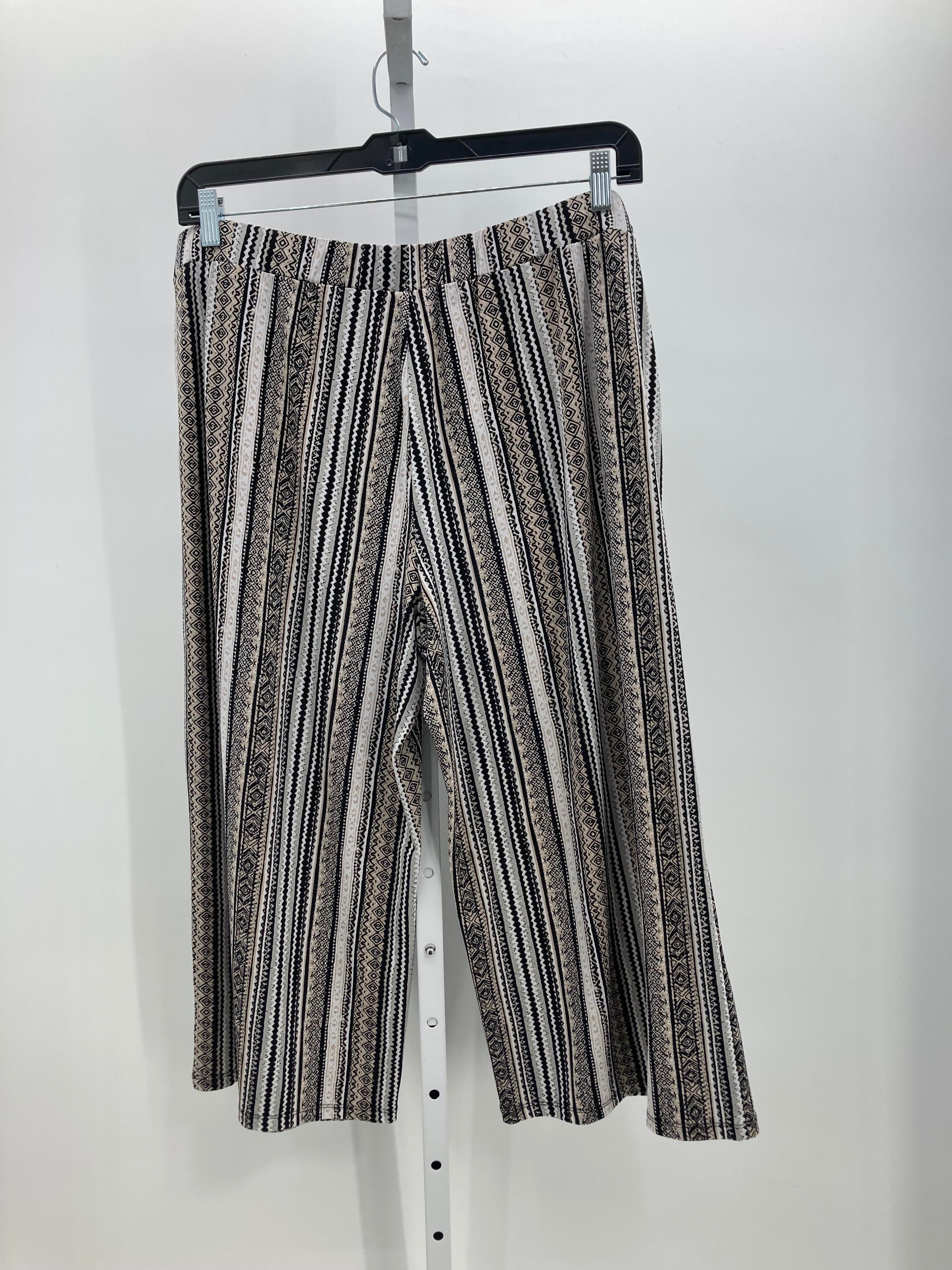 Susan Graver Size Extra Large Misses Cropped Pants