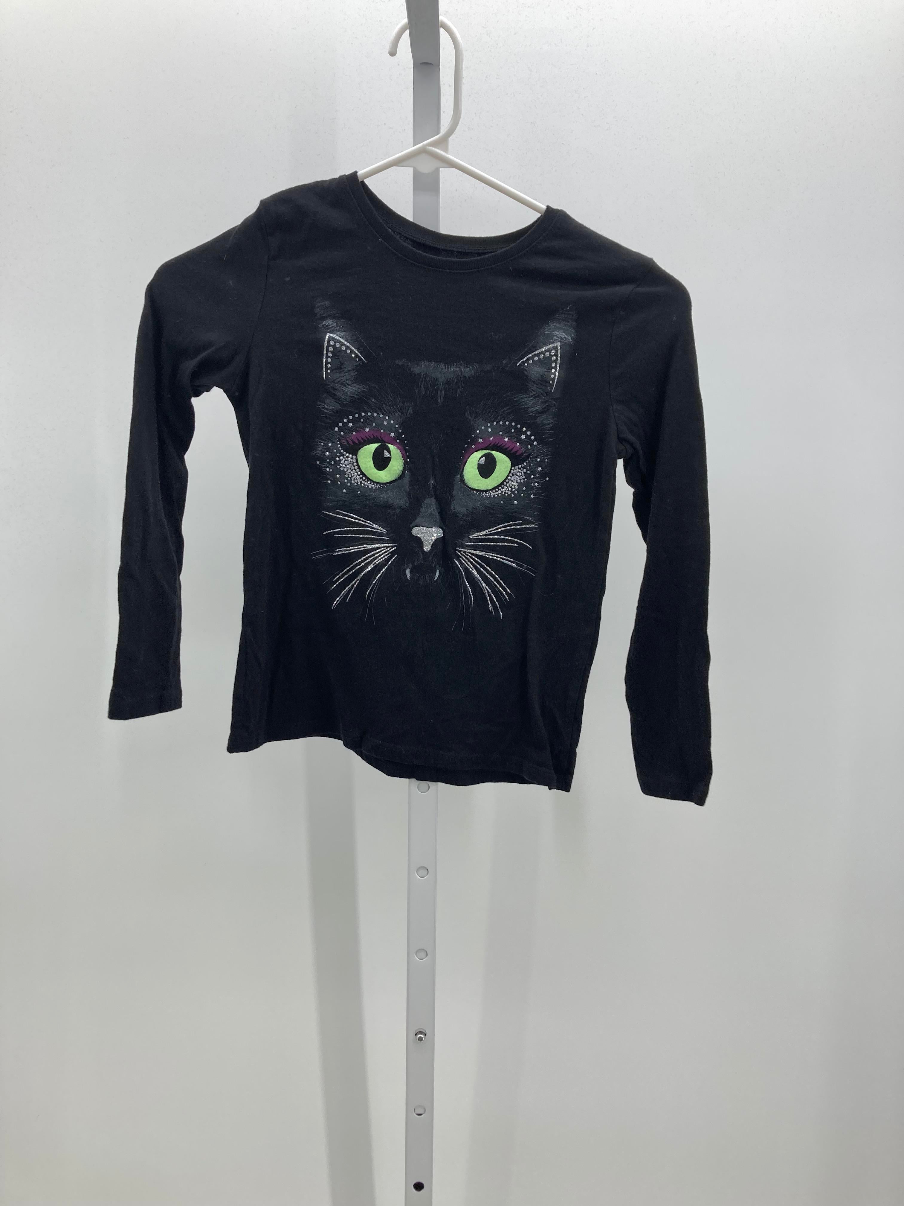 LONG SLV SHIRT BLACK CAT