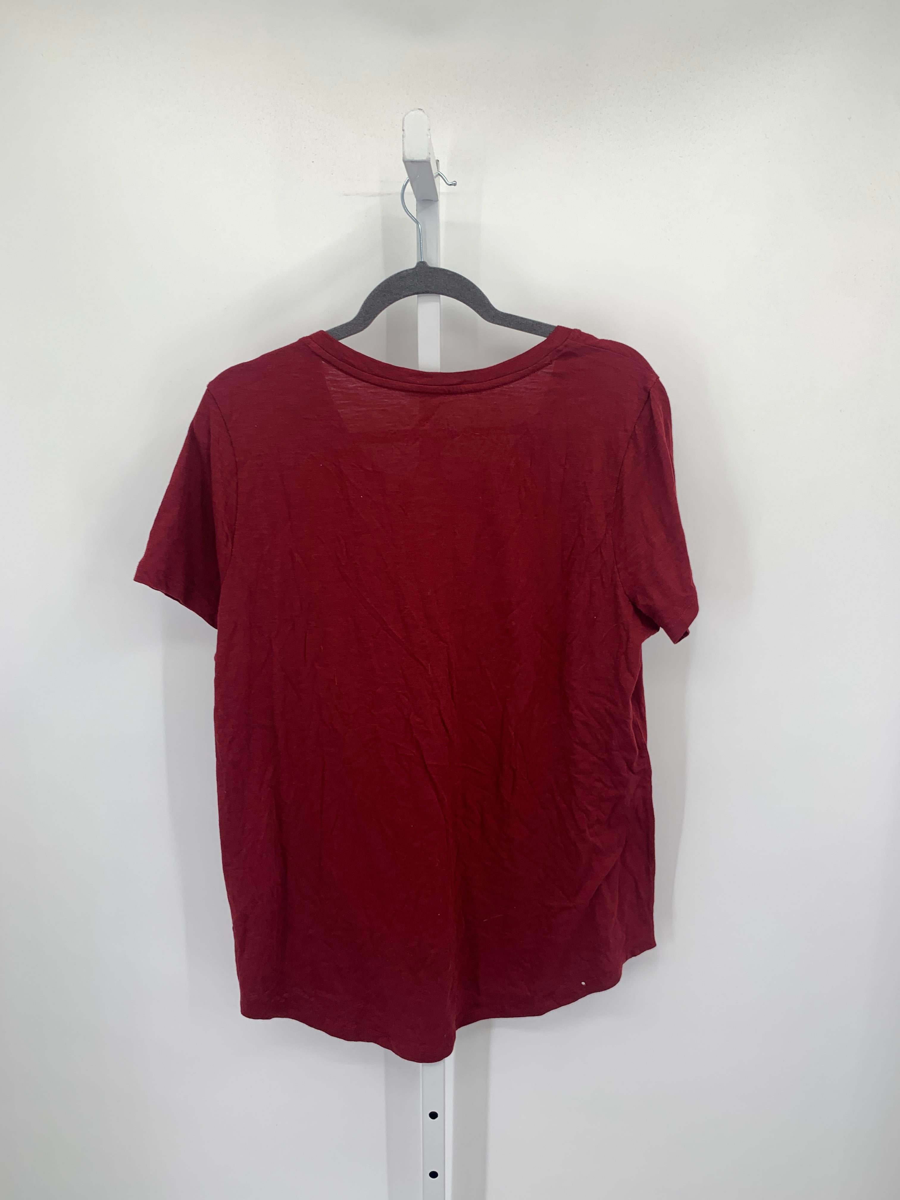 Style & Co. Size Large Misses Short Sleeve Shirt