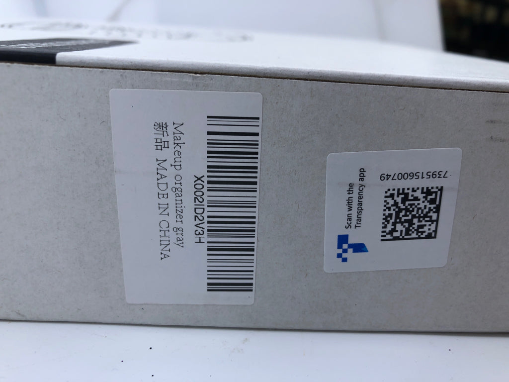 NIB GREY COSMETICS STORAGE.