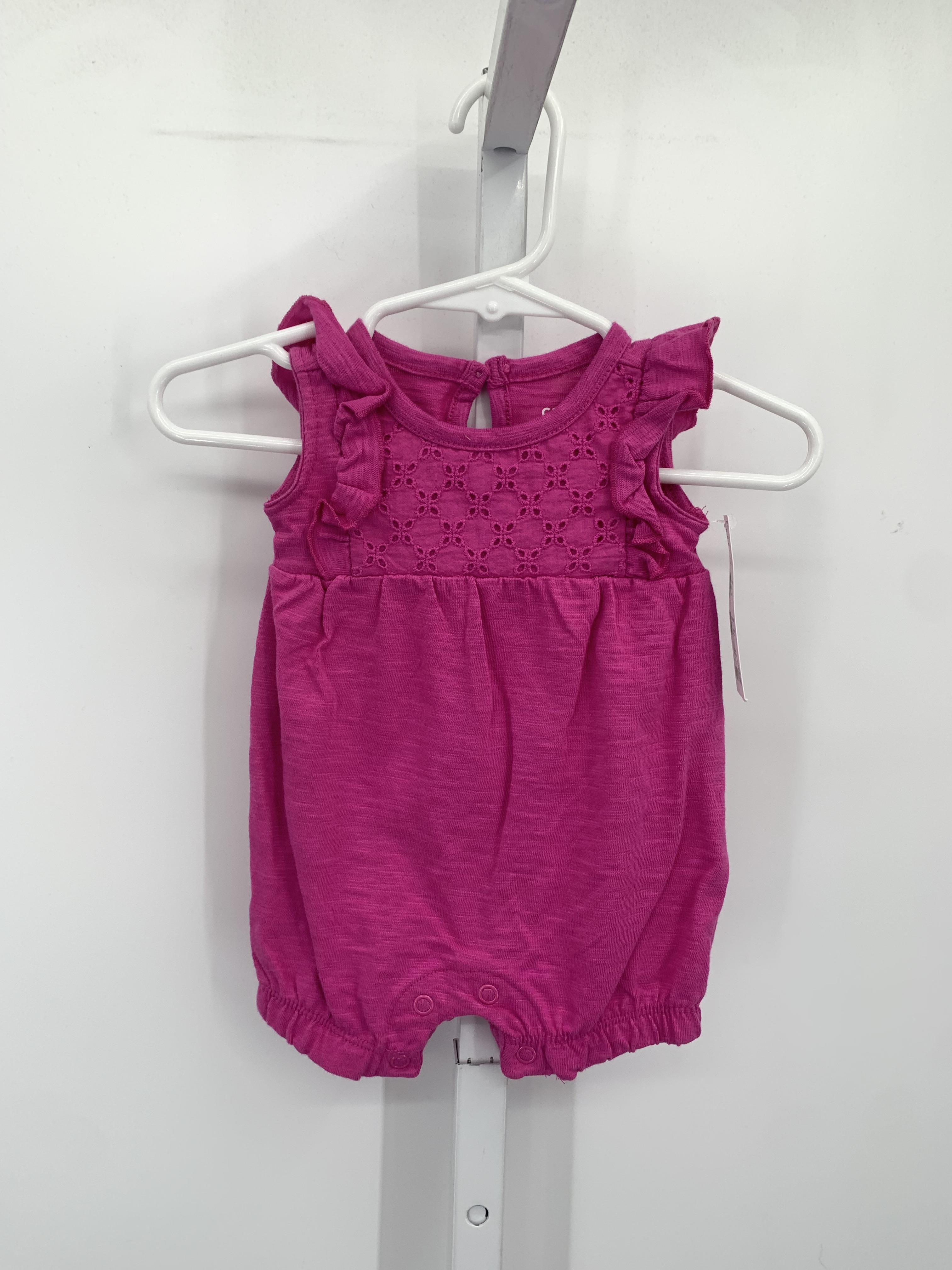 Carters Size Newborn Girls Sleeveless Romper